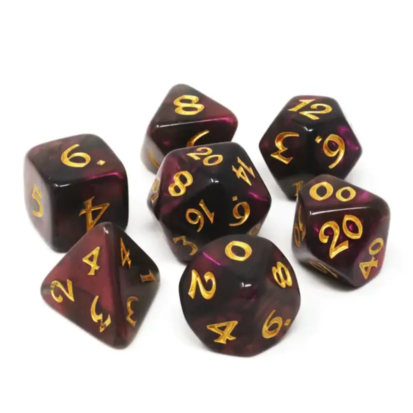 Die Hard Dice Die Hard Dice Moonstone Inkswell with Gold