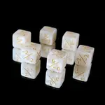 Die Hard Dice Die Hard Dice Negative 6pc Counter Pearl