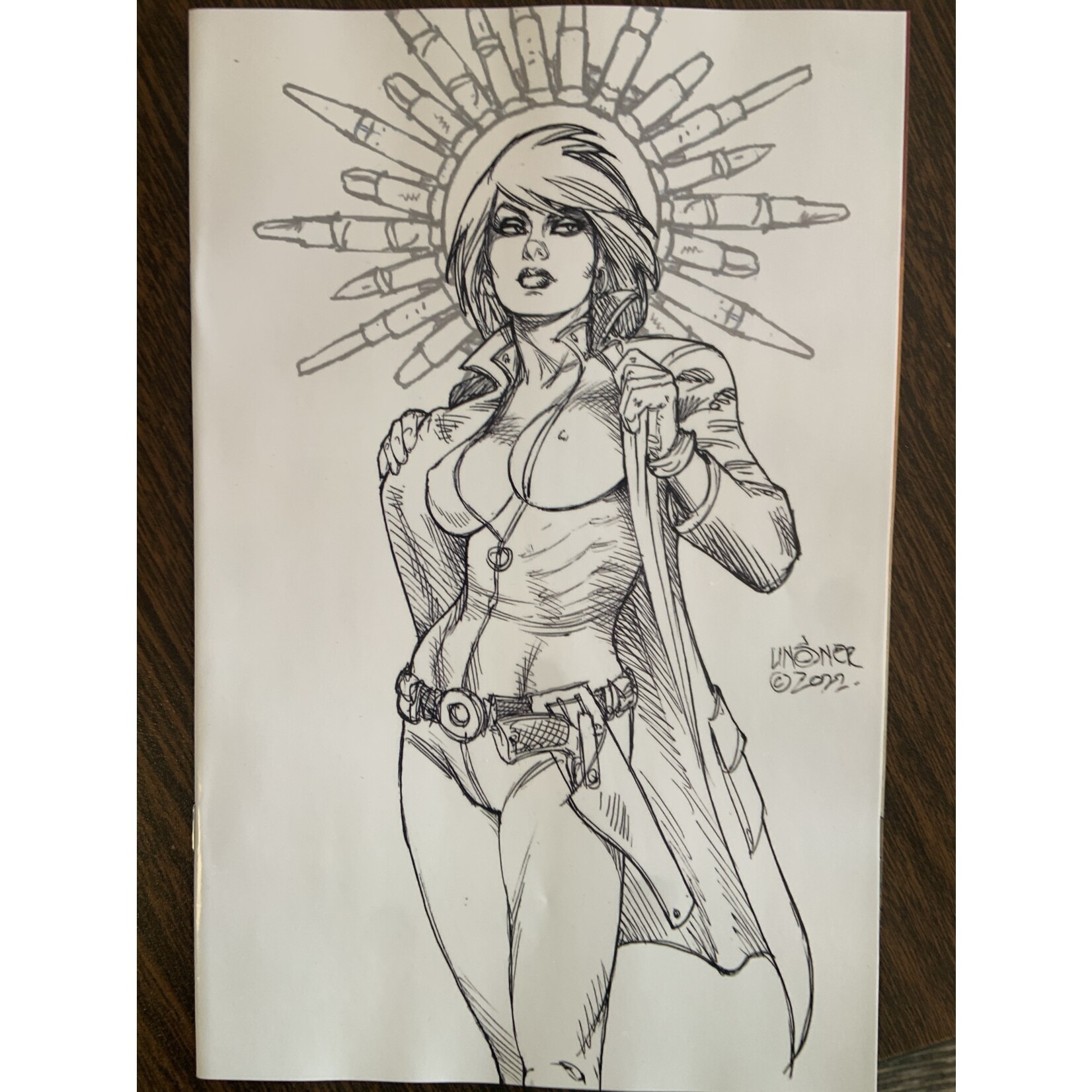 DYNAMITE Jennifer Blood Battle Diary 2023 #1 Cvr G 15 Copy Incv Linsner Li