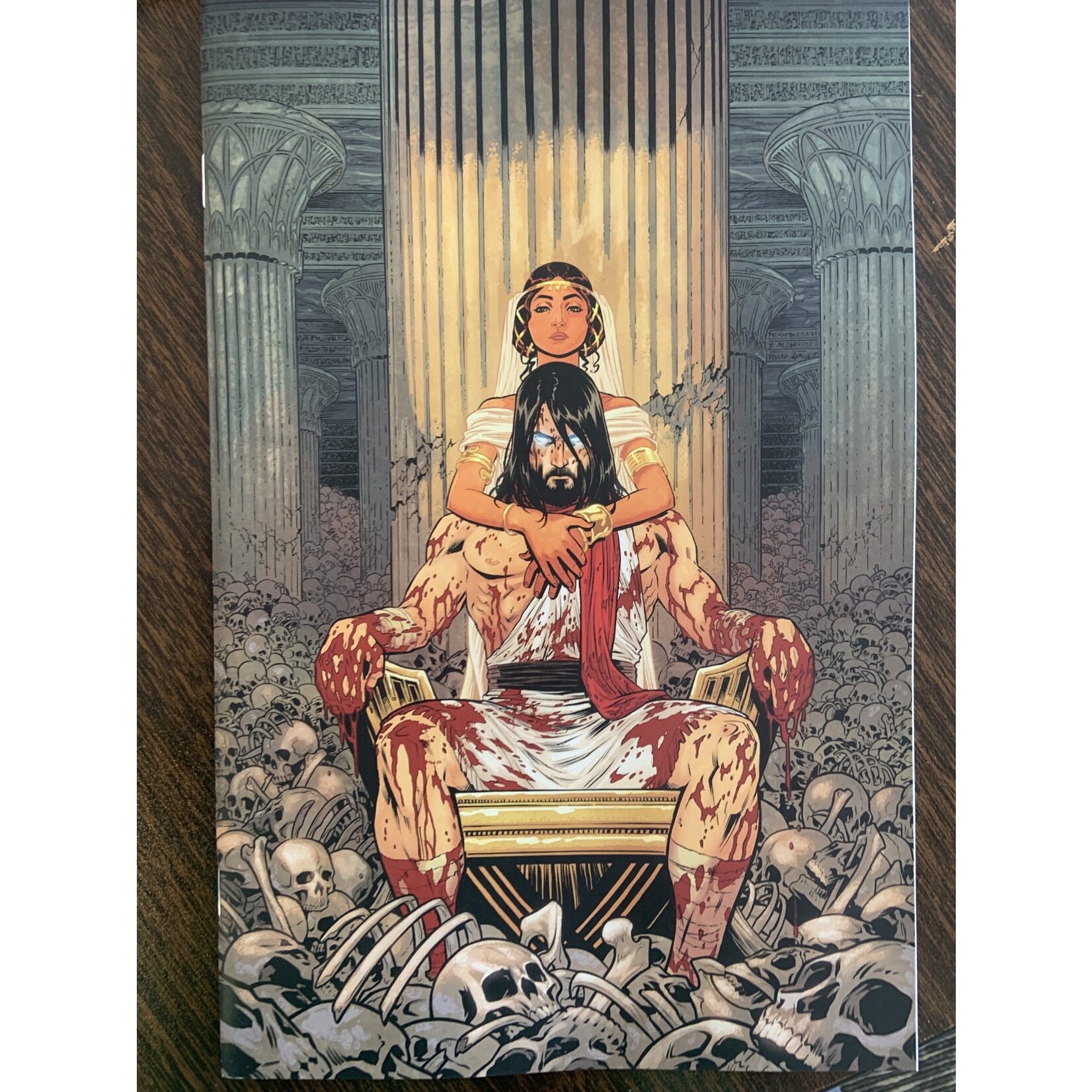 BOOM! STUDIOS Brzrkr Fallen Empire 2023 #1 Cvr K Unlockable Isaacs (Mr)