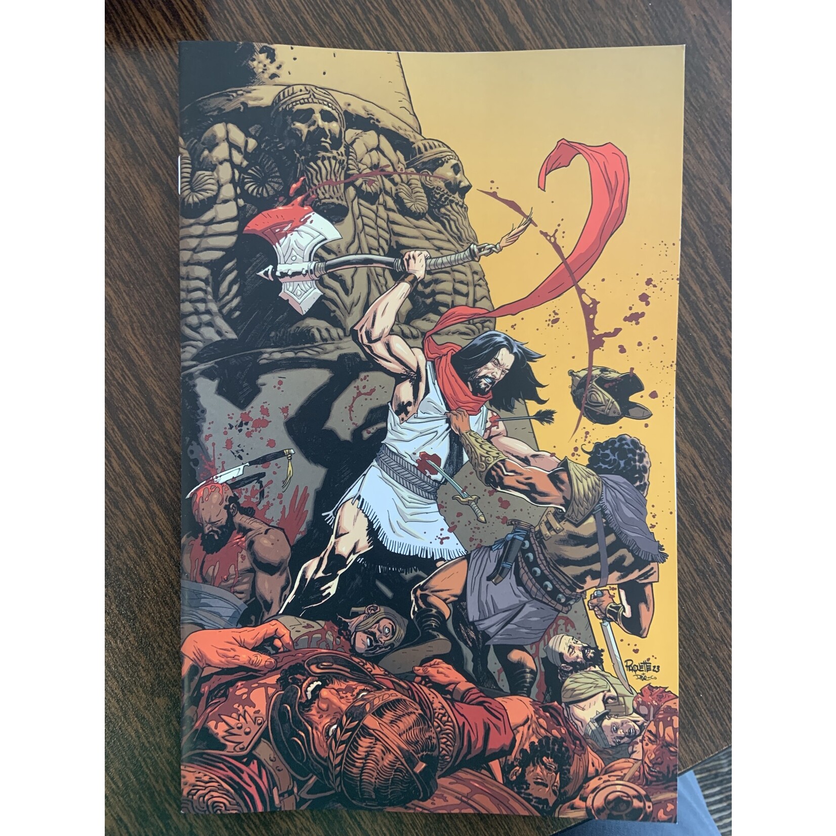 BOOM! STUDIOS Brzrkr Fallen Empire 2023 #1 Cvr G 50 Copy Incv Paquette (Mr)
