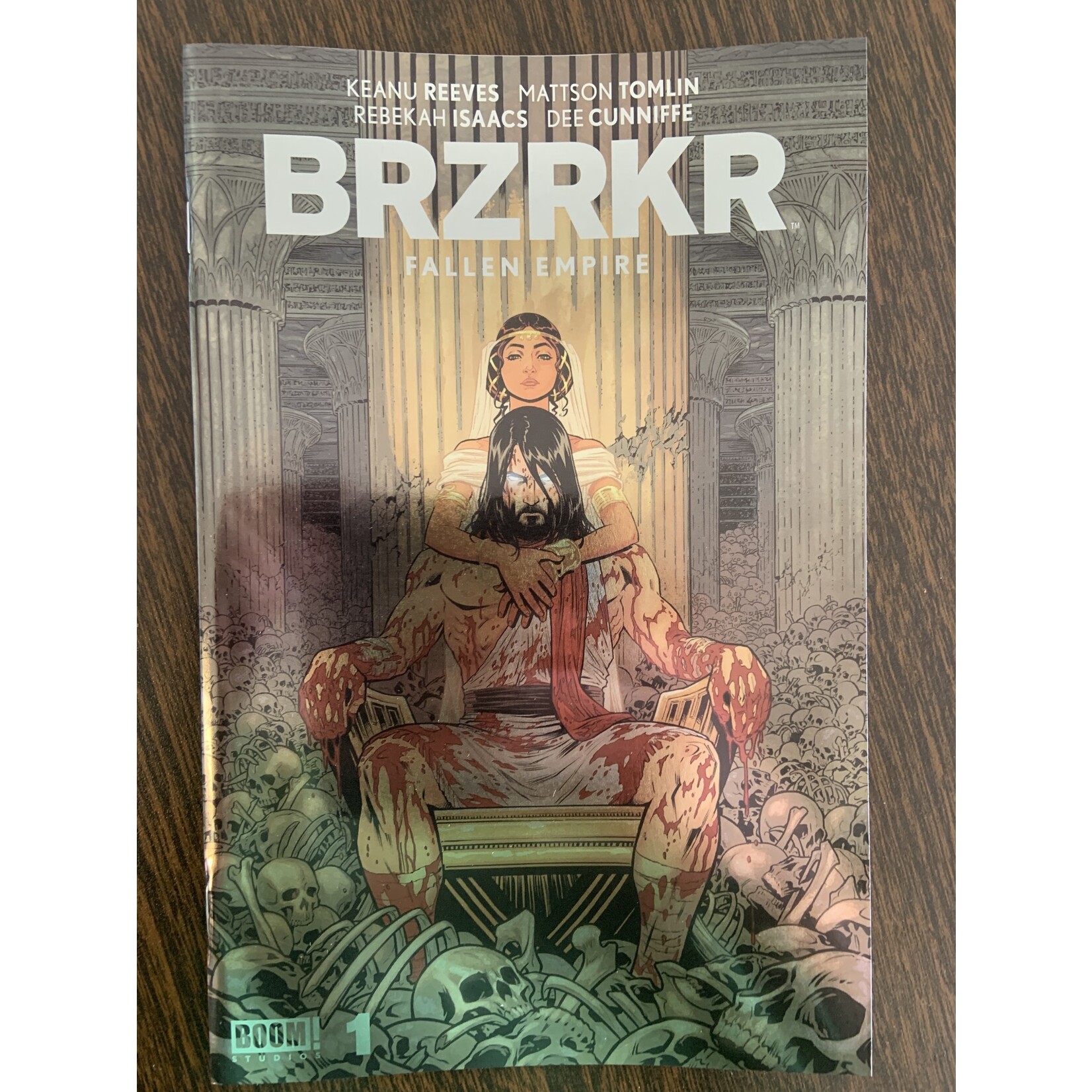 BOOM! STUDIOS Brzrkr Fallen Empire 2023 #1 Cvr C Foil Var Isaacs (Mr)