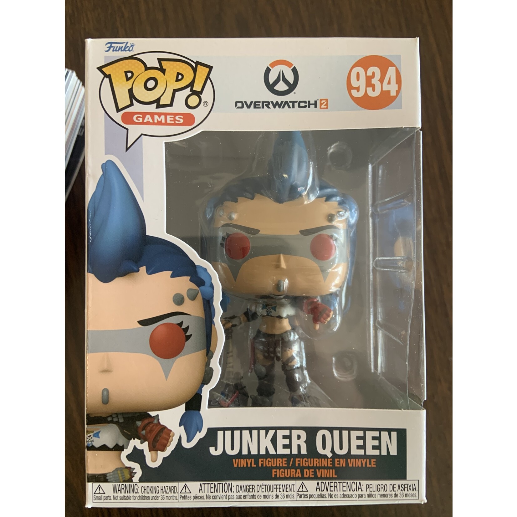 Funko Pop Games Overwatch 2 Junker Queen Vin Fig 934