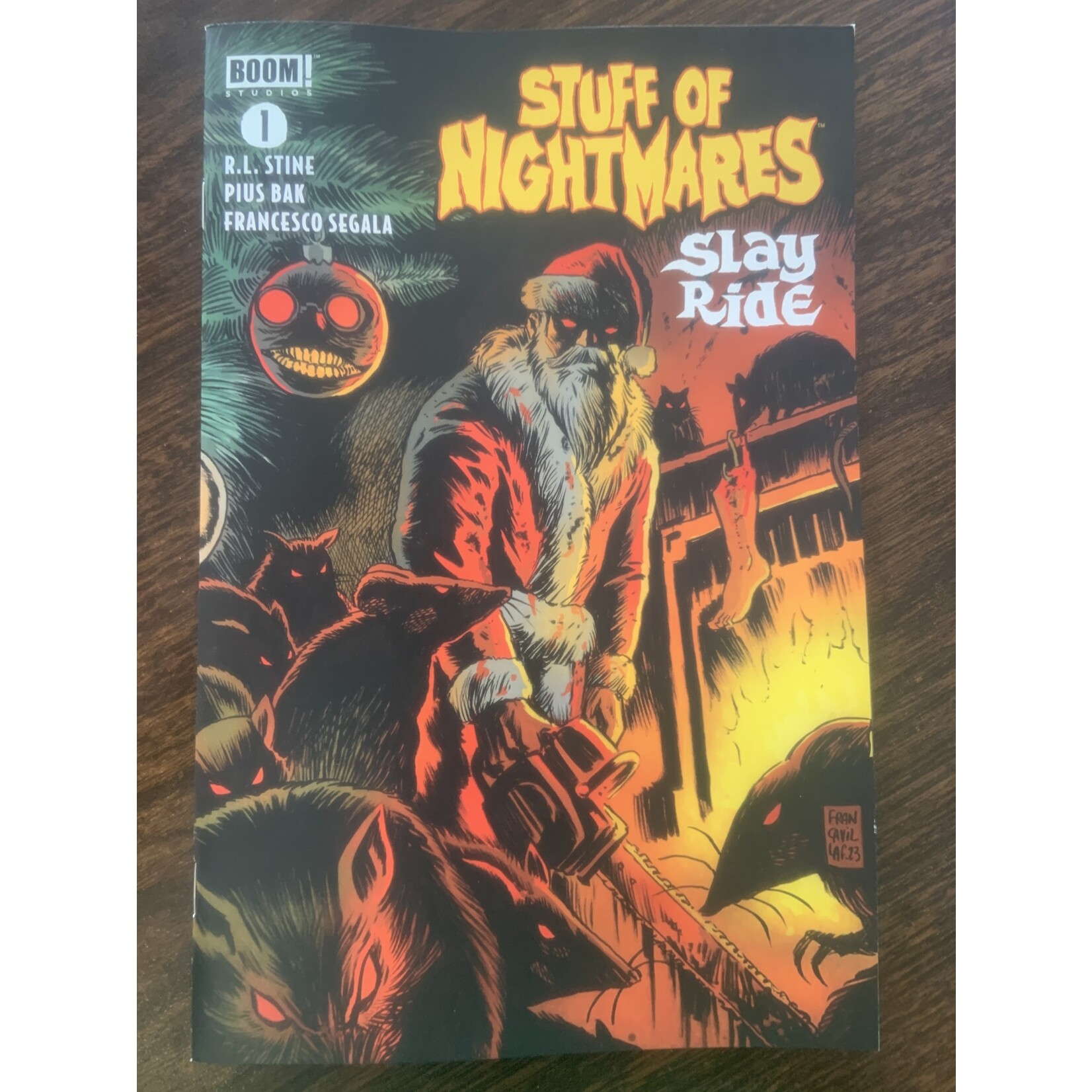 BOOM! STUDIOS Stuff Of Nightmares Slay Ride 2023 #1 Cvr A Francavilla