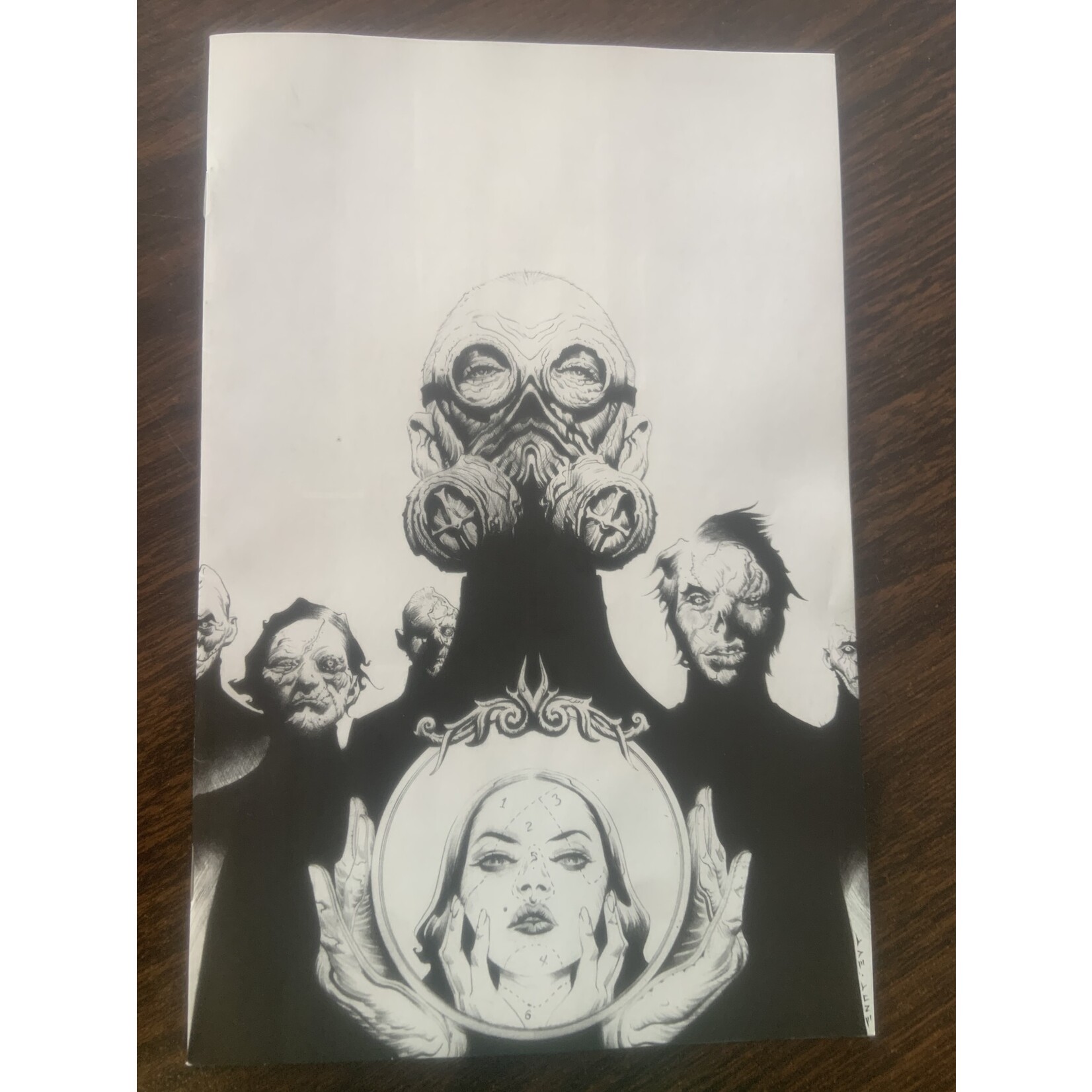 ONI PRESS INC. Invasive 2023 #1 Cvr G 50 Copy Incv B&W Jae Lee (Mr)