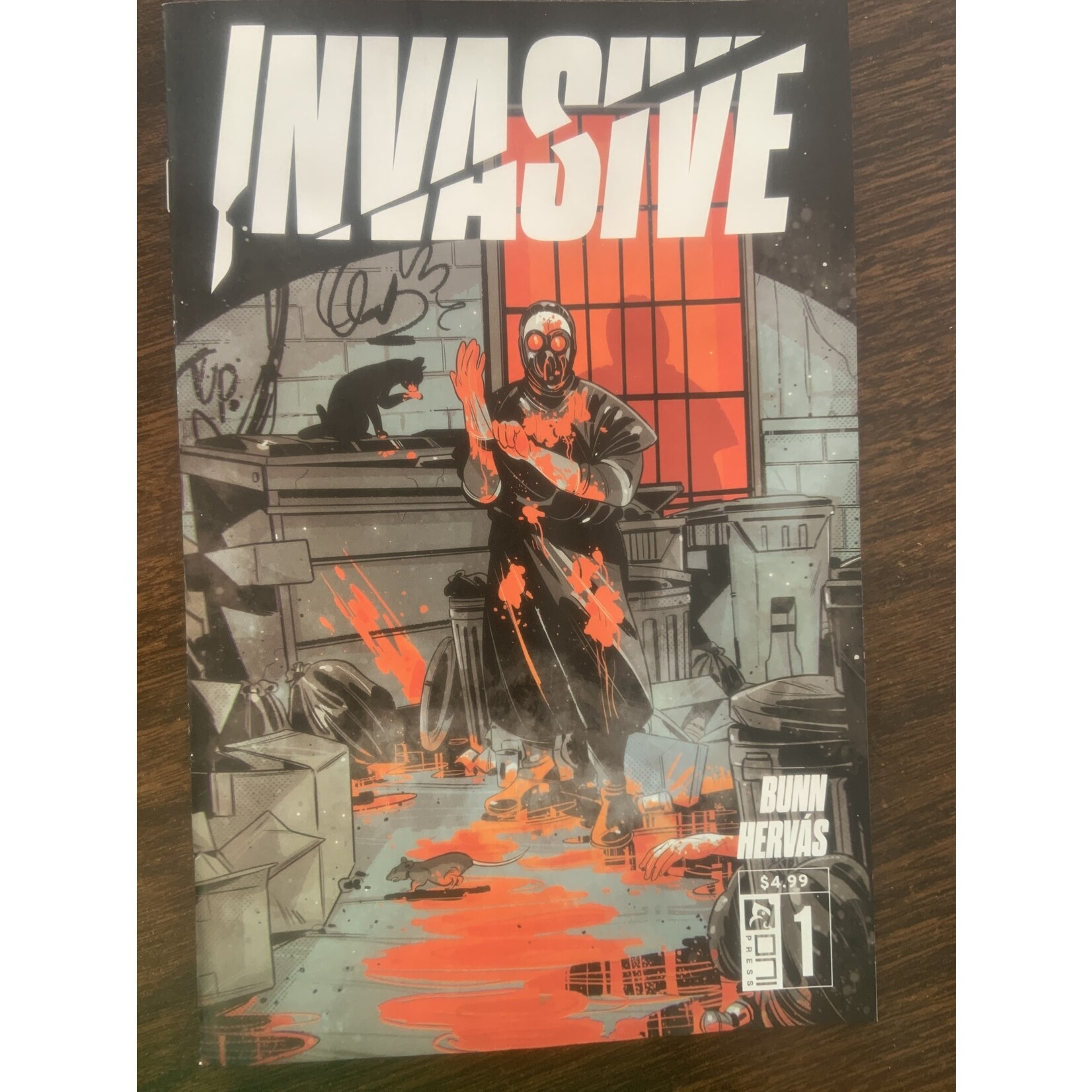 ONI PRESS INC. Invasive 2023 #1 Cvr B Vecchio (Mr)