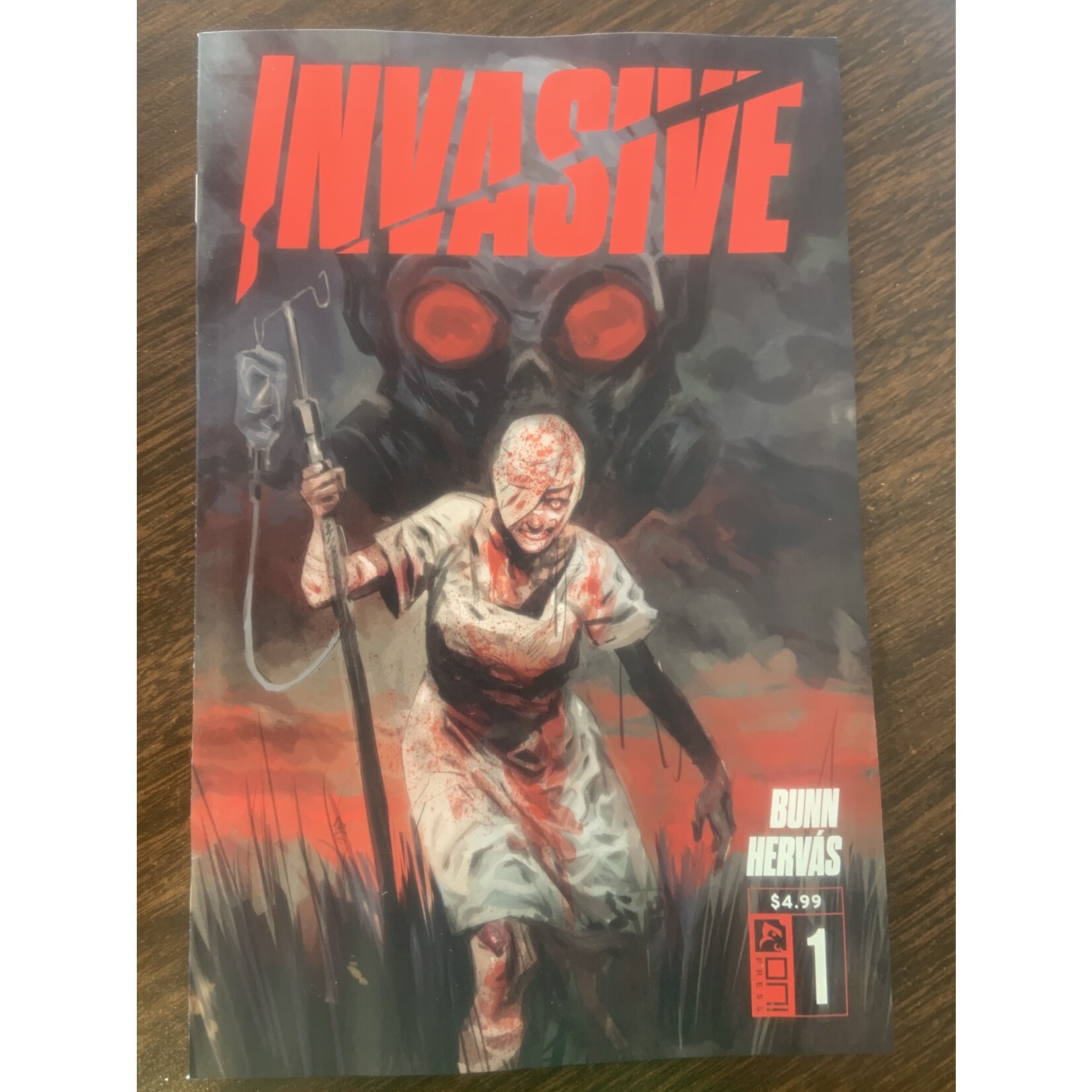 ONI PRESS INC. Invasive 2023 #1 Cvr A Hervas (Mr)