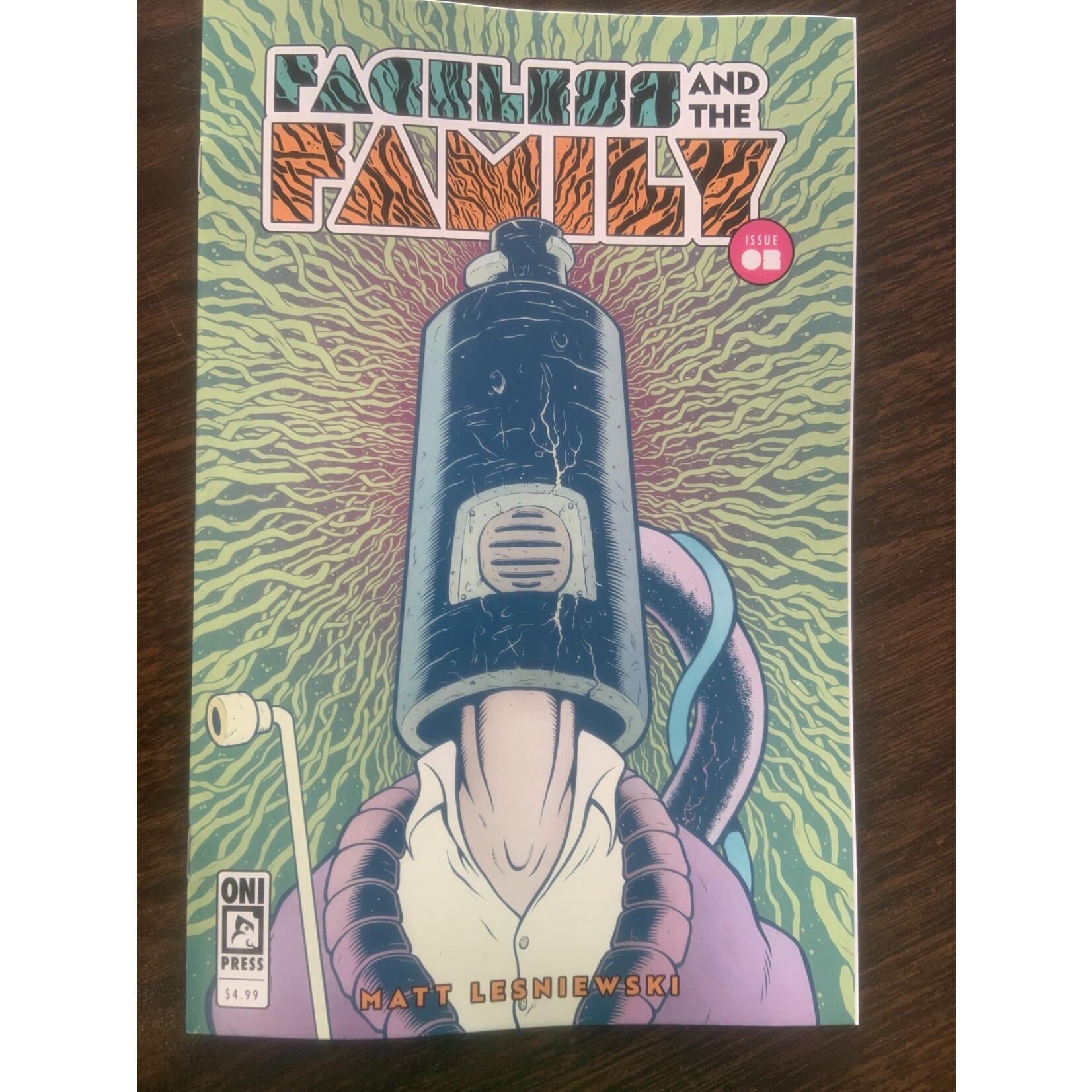 ONI PRESS INC. Faceless And The Family 2023 #2 Cvr B Allison
