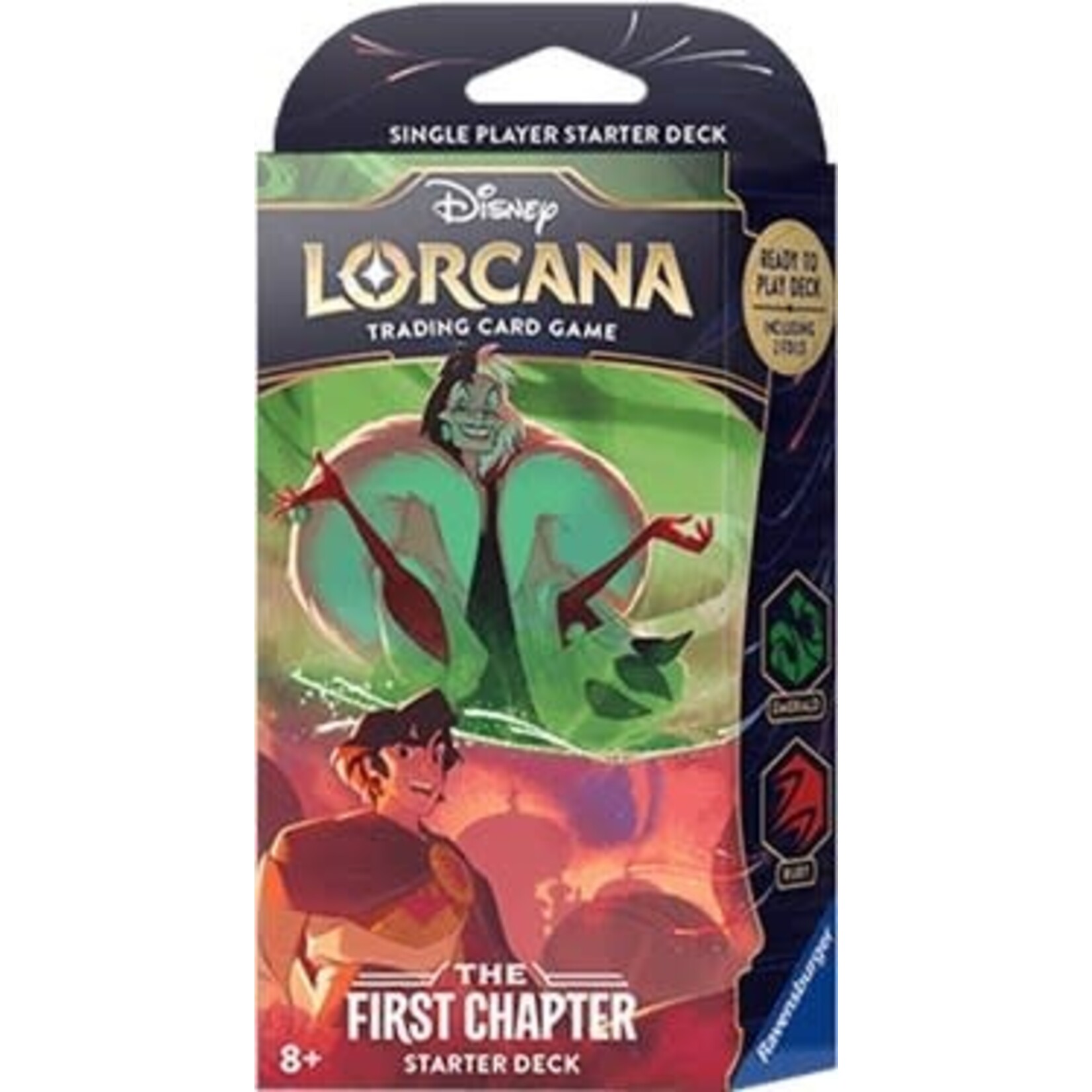 Ravensburger Lorcana First Chapter Starter Deck (Emerald & Ruby)