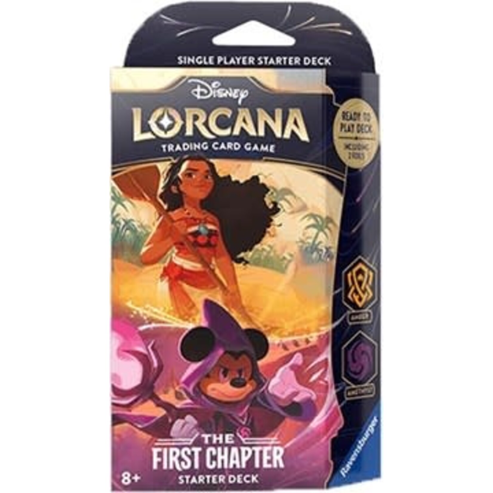 Ravensburger Lorcana First Chapter Starter Deck (Amber & Amethyst)