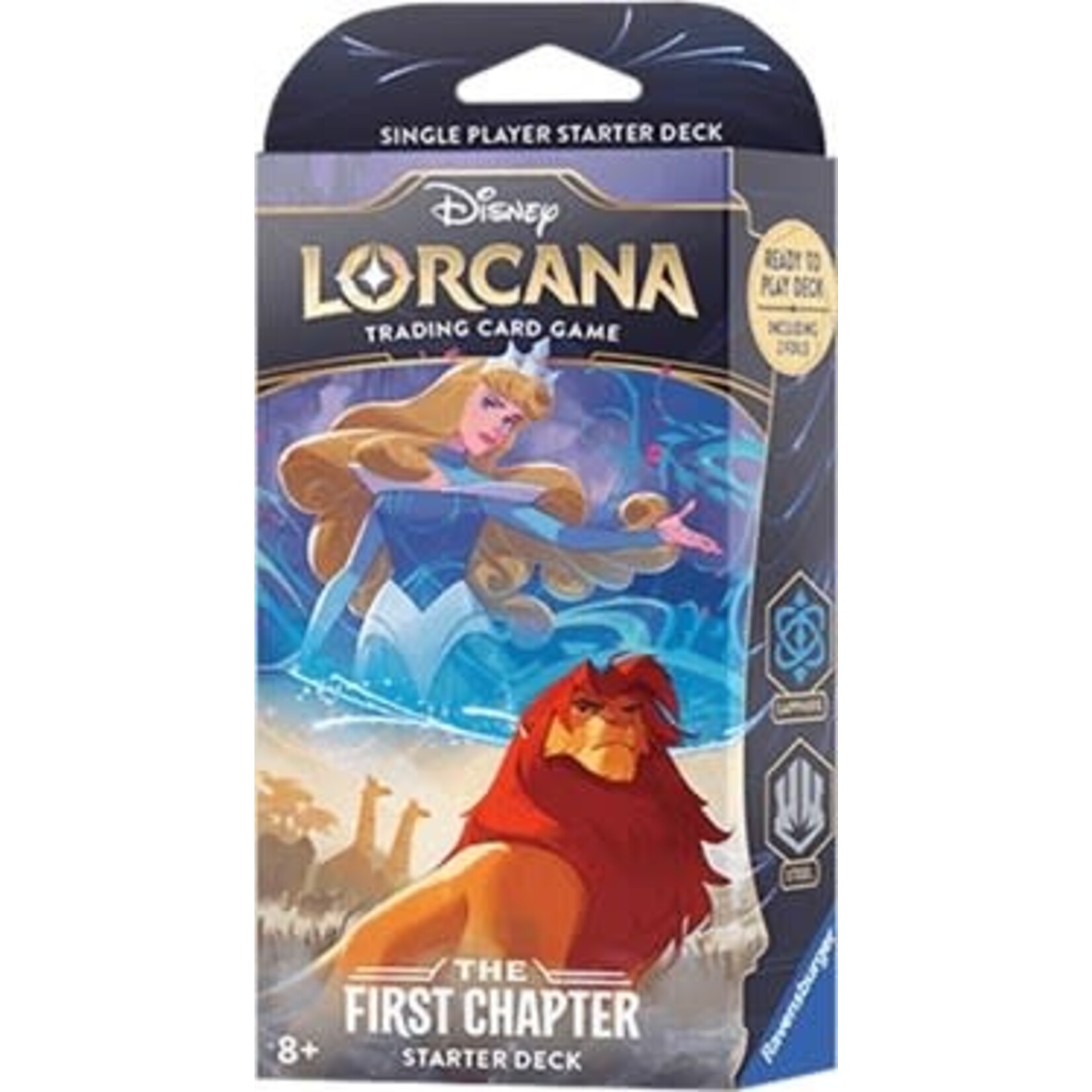 Ravensburger Lorcana First Chapter Starter Deck (Sapphire & Steel)