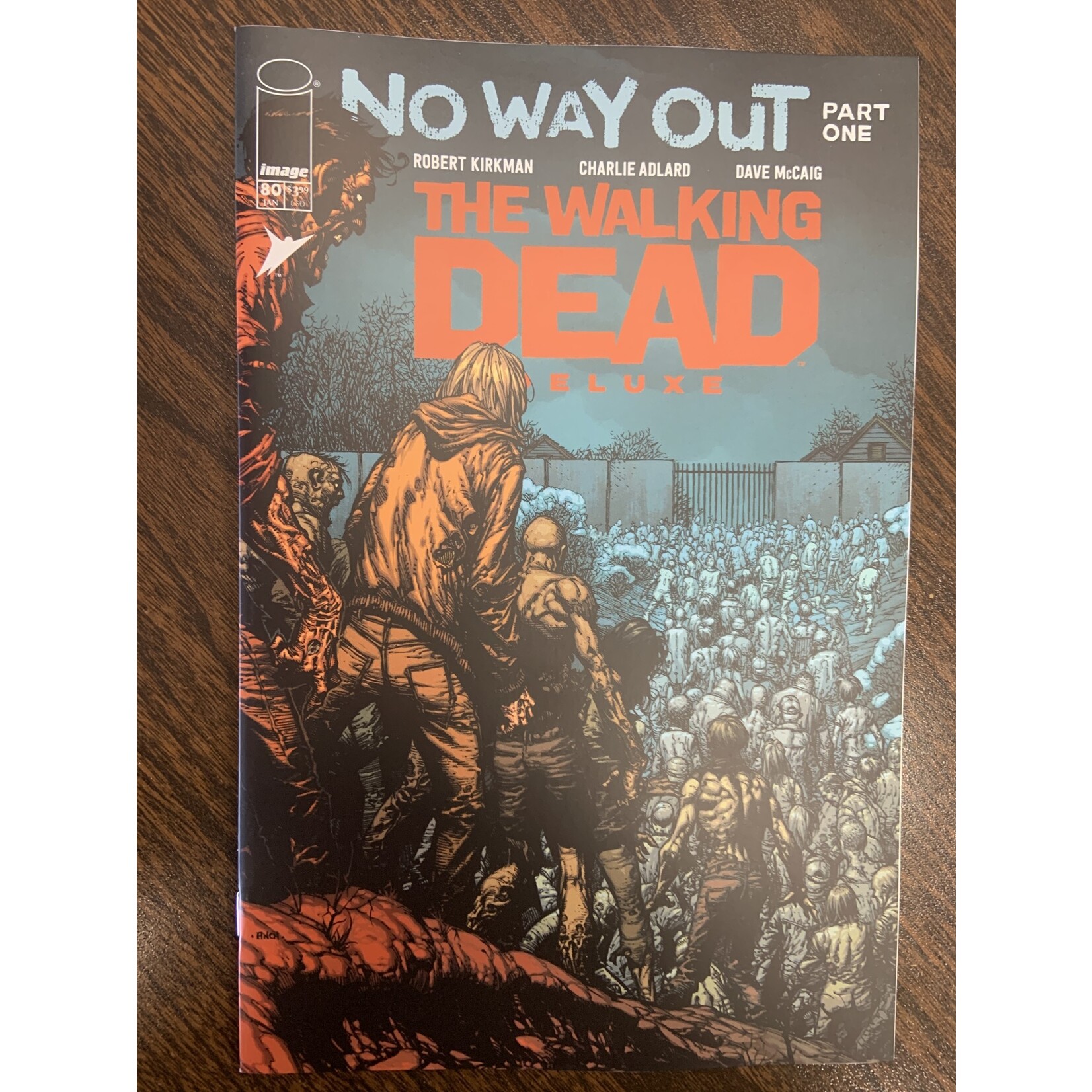 Image Comics Buy-Sell Walking Dead Dlx 2020 #80 Cvr A Finch & Mccaig (Mr)