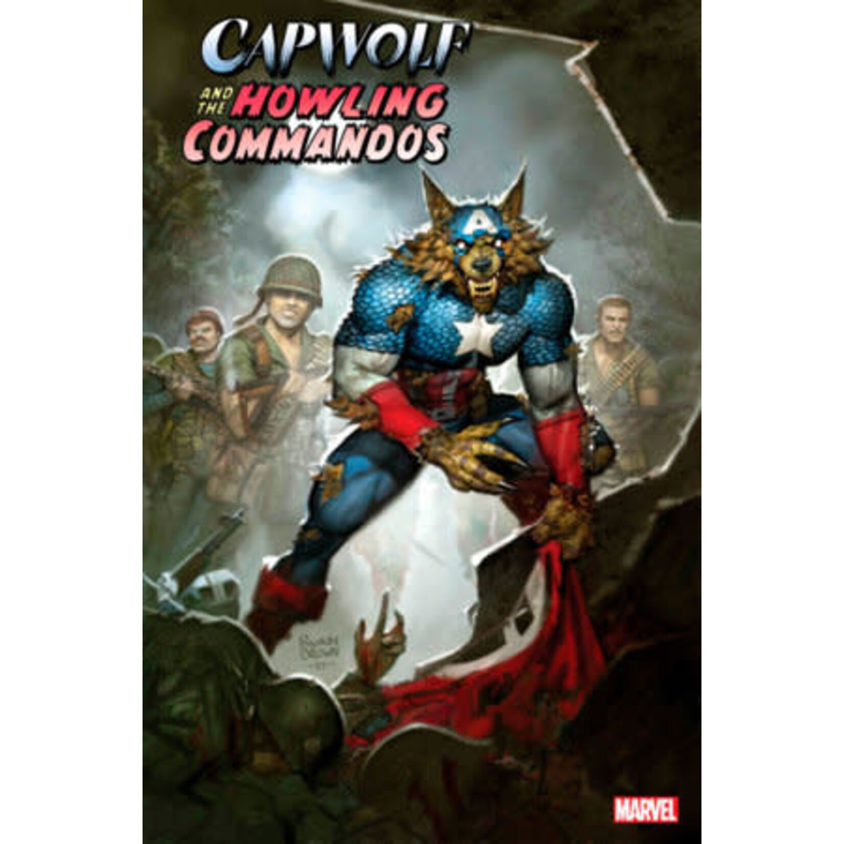 Marvel Comics CAPWOLF & THE HOWLING COMMANDOS 2023 #4A