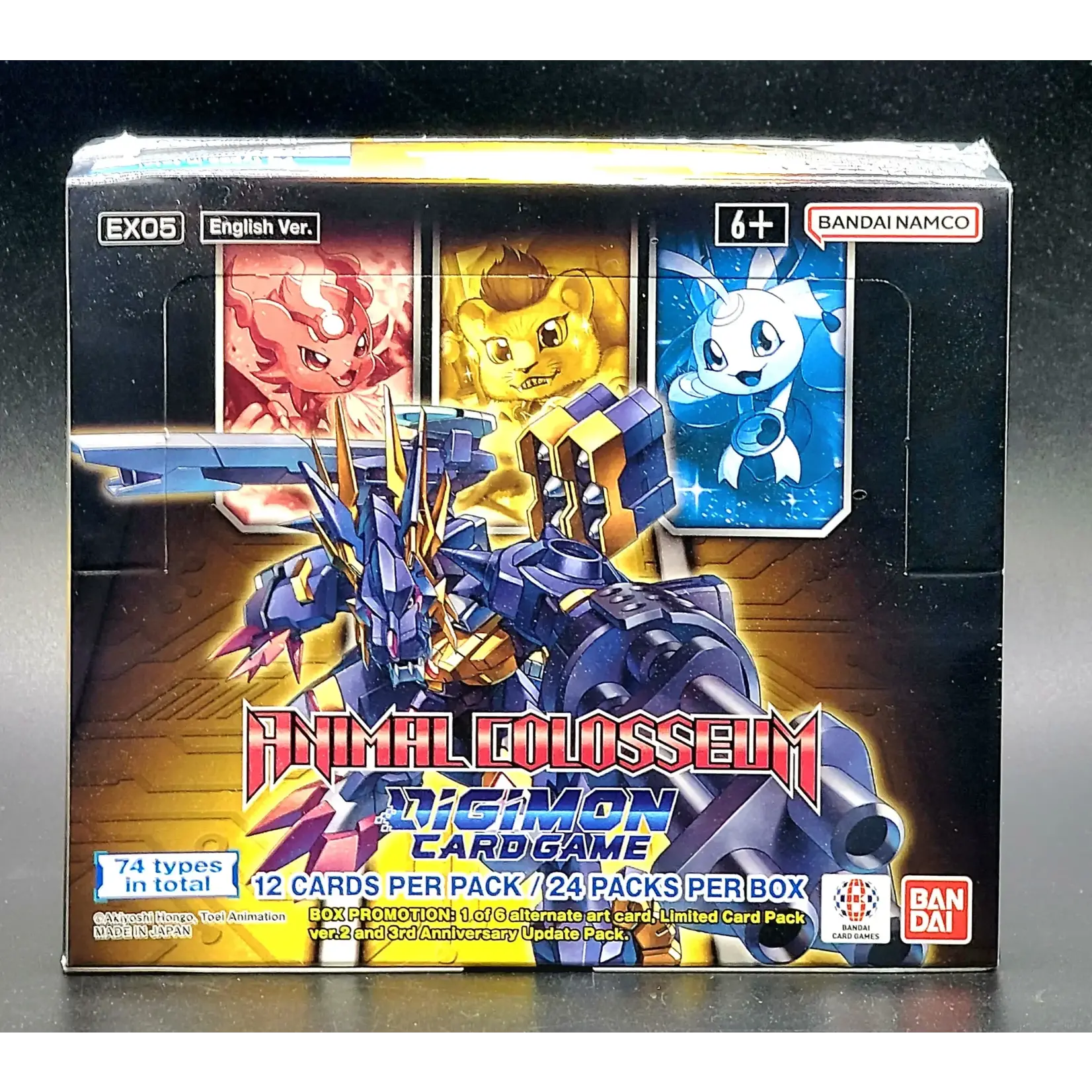 Bandai Digimon EX05 Animal Colosseum Booster Pack