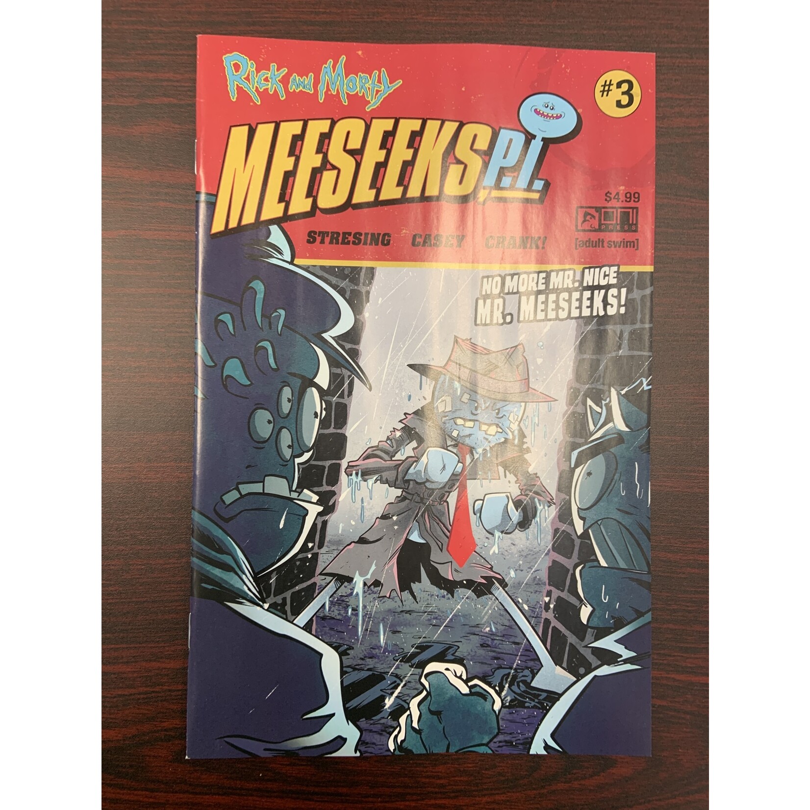 ONI PRESS INC. Rick And Morty Meeseeks Pi 2023 #3 Cvr A Stresing & Casey (Mr)