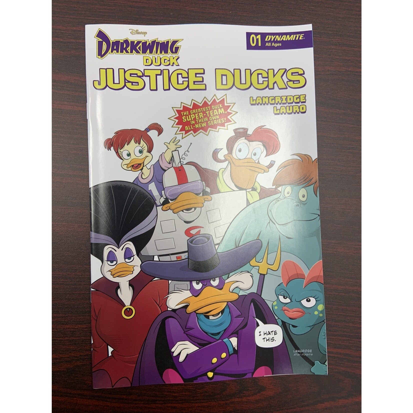 DYNAMITE Justice Ducks 2024 #1 Cvr C Langridge