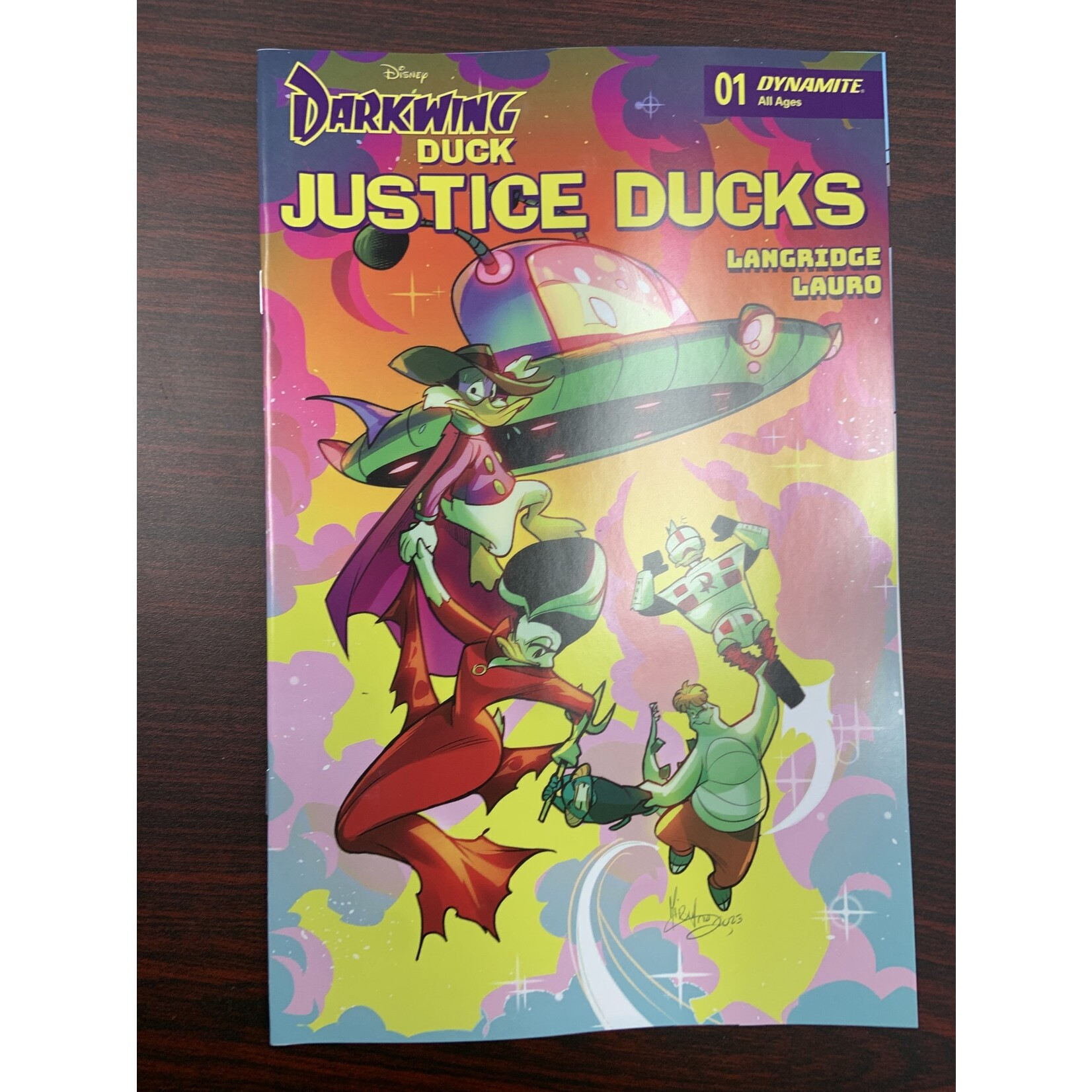 DYNAMITE Justice Ducks 2024 #1 Cvr A Andolfo