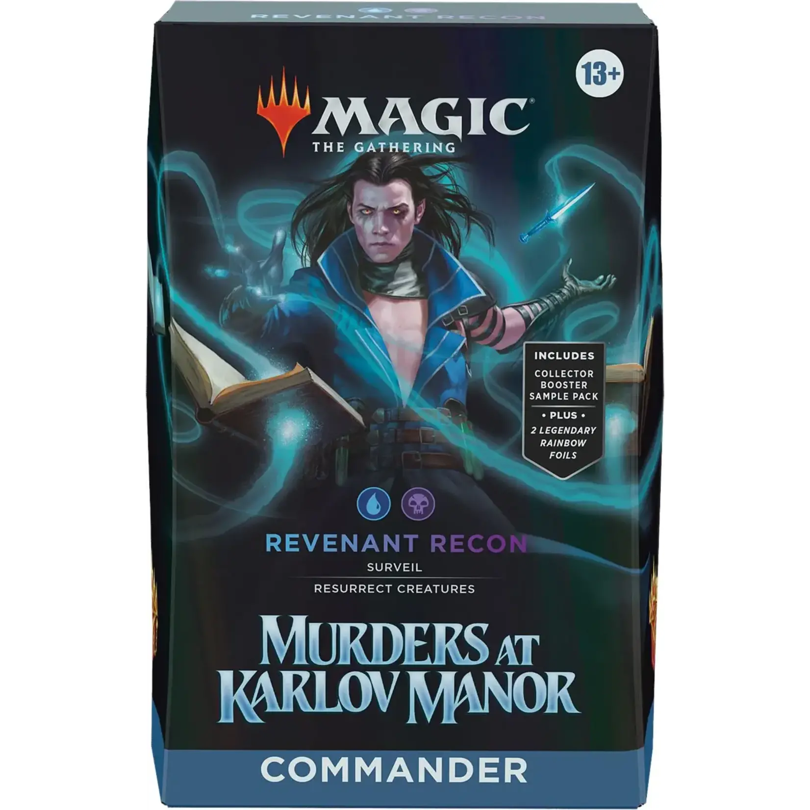 Magic MTG Murders at Karlov Manor Revenant Recon Commander deck