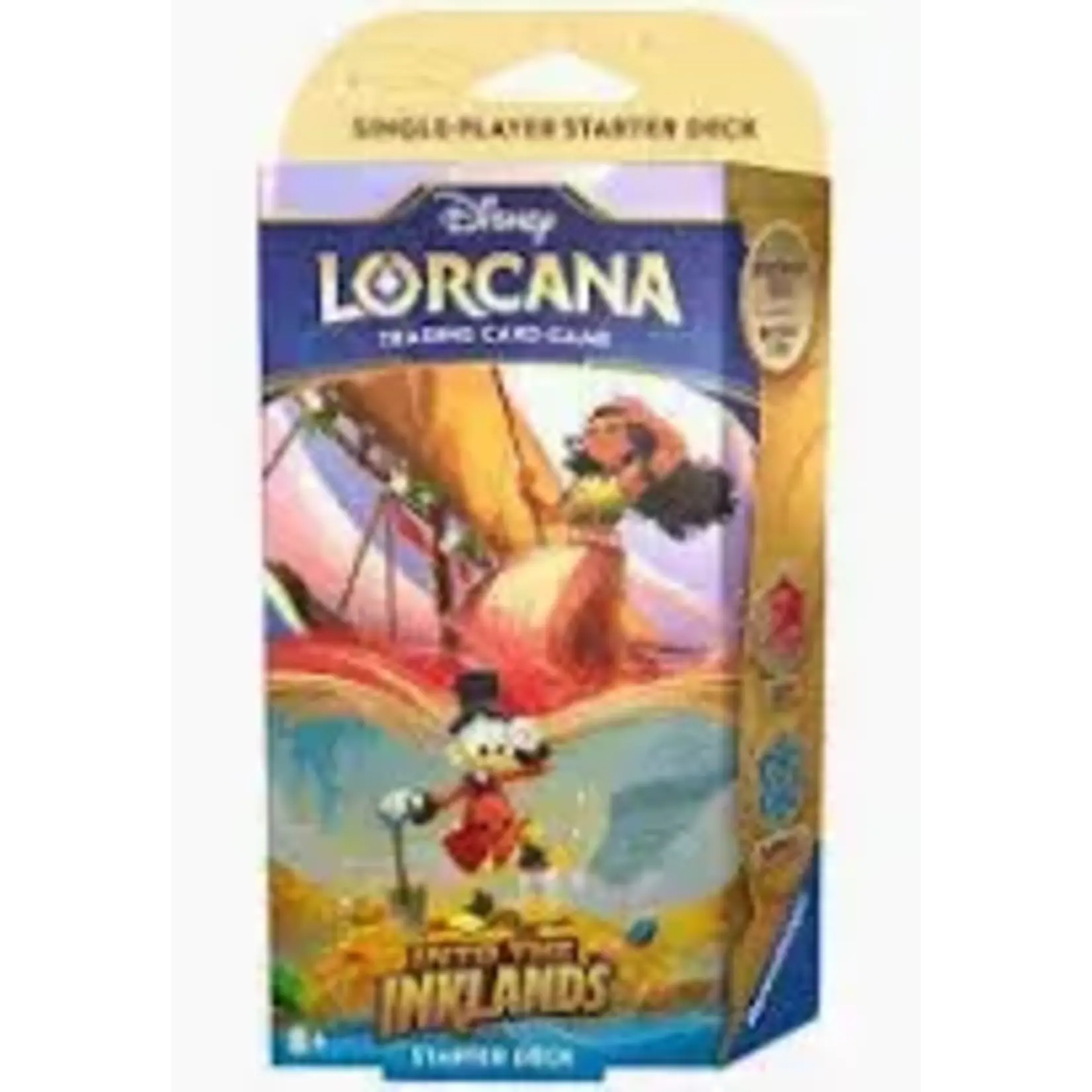 Ravensburger Lorcana Into the InkLands Starter Deck Ruby/Sapphire