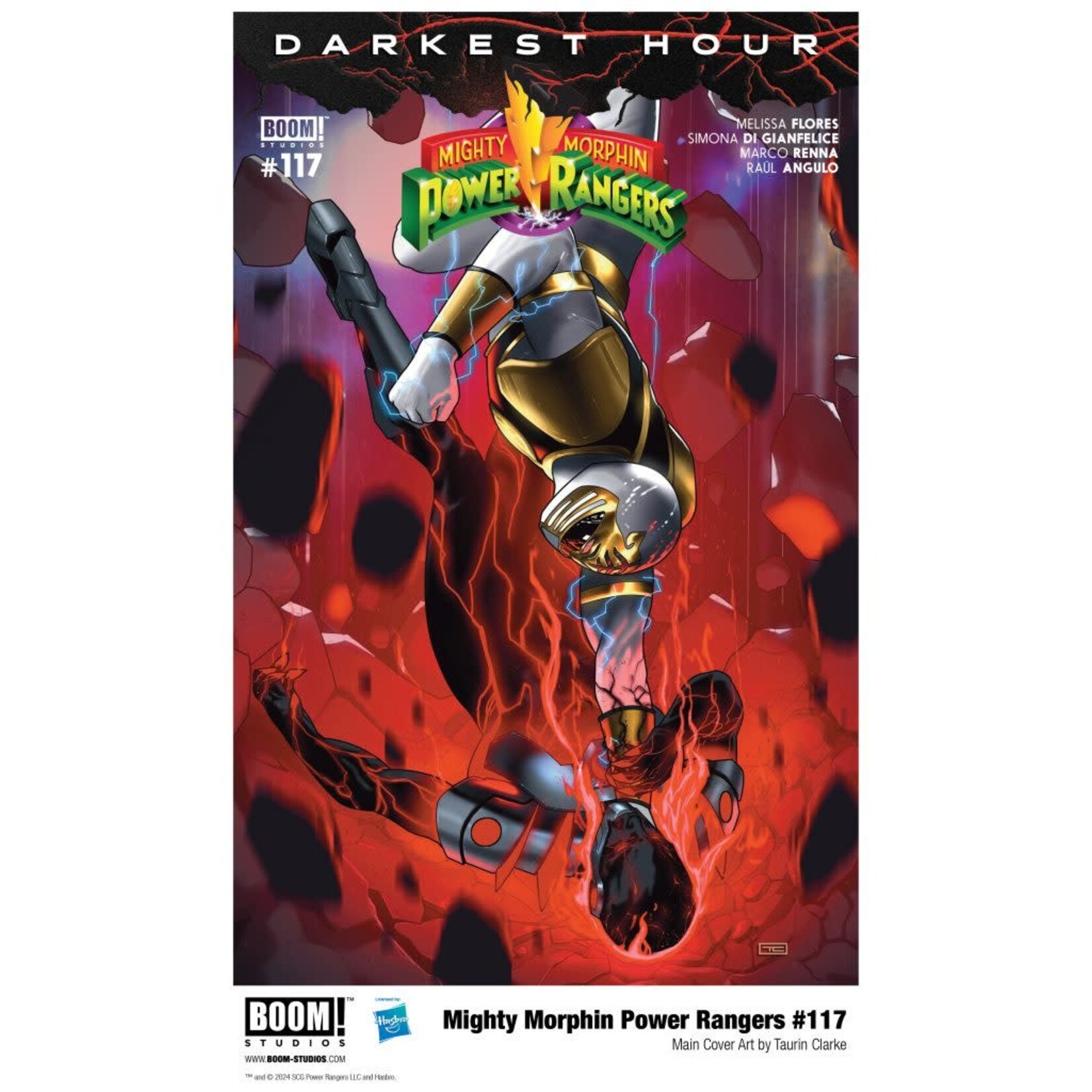 BOOM! STUDIOS Mighty Morphin Power Rangers 2022 #117 Cvr A Clarke (C: 1-0-0)