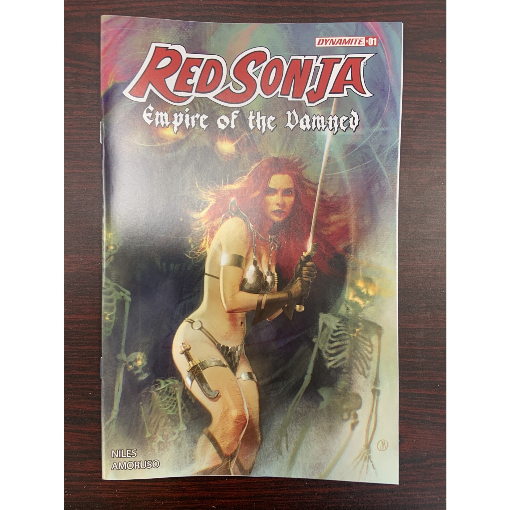 DYNAMITE Red Sonja Empire Damned 2024 #1 Cvr A Middleton