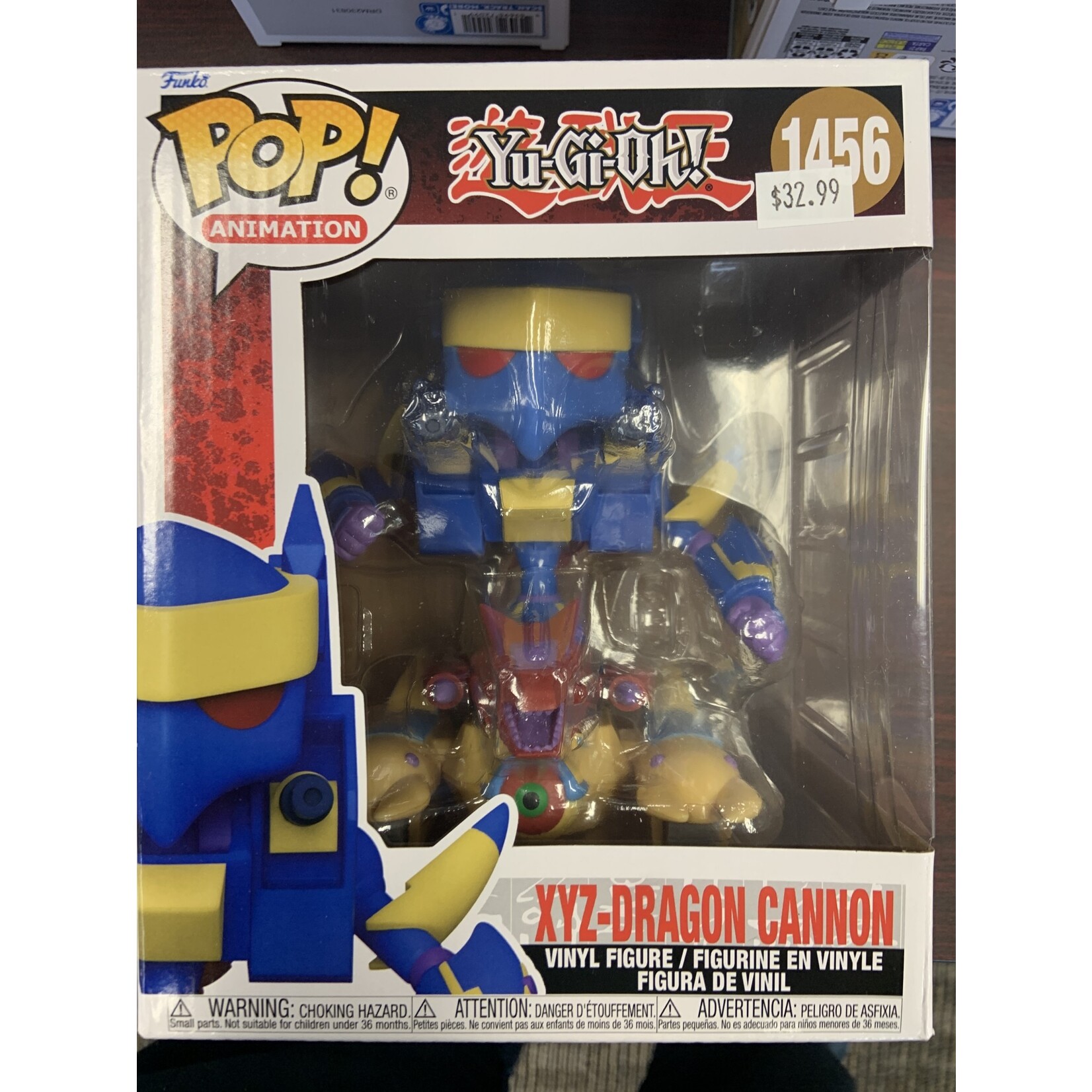 Funko Pop Super Yu-Gi-Oh Xyz Dragon Catapult Cannon Vin Fig 1456