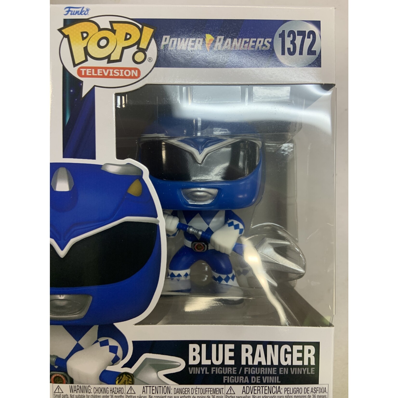 Funko Pop Tv Mmpr 30Th Blue Ranger Vin Fig 1372