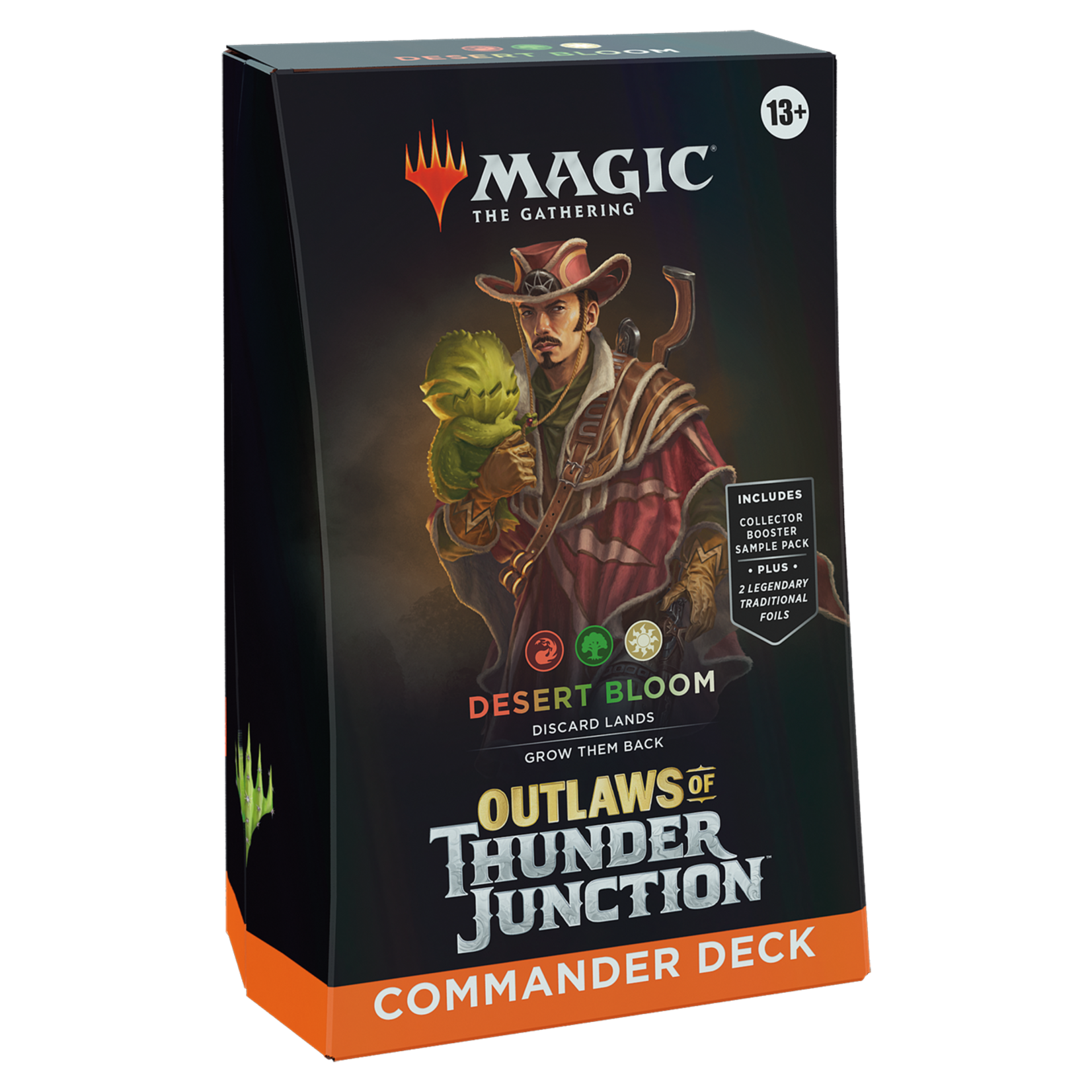 Wizards of the Coast MTG:  Outlaws of Thunder Junction Desert Bloom Commander Deck