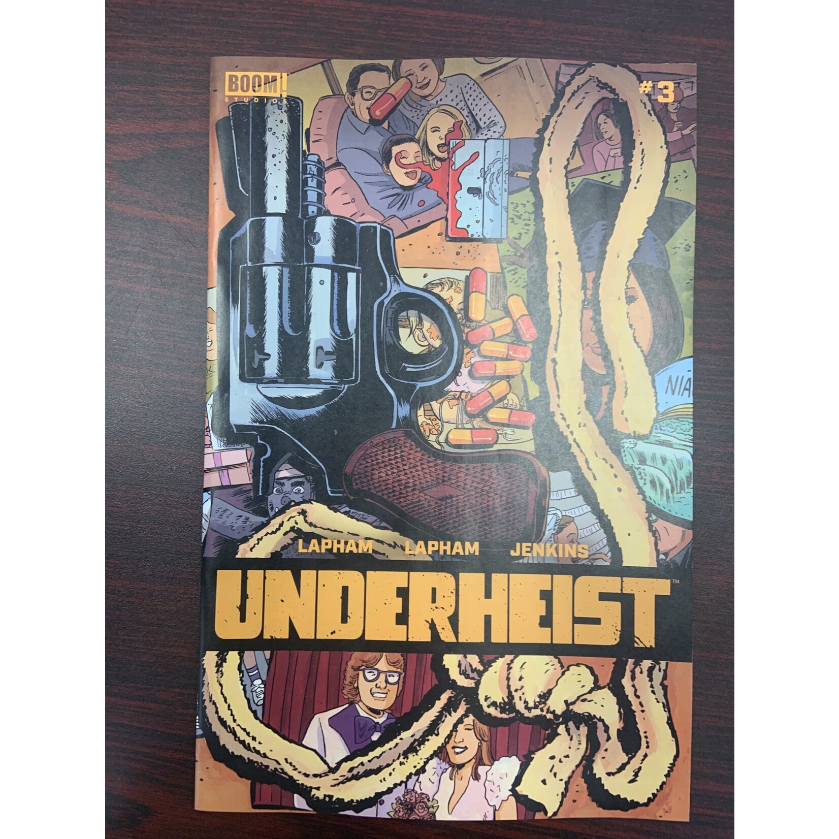 BOOM! STUDIOS Underheist 2023 #3 (Of 5) Cvr A Lapham - Bent Corner