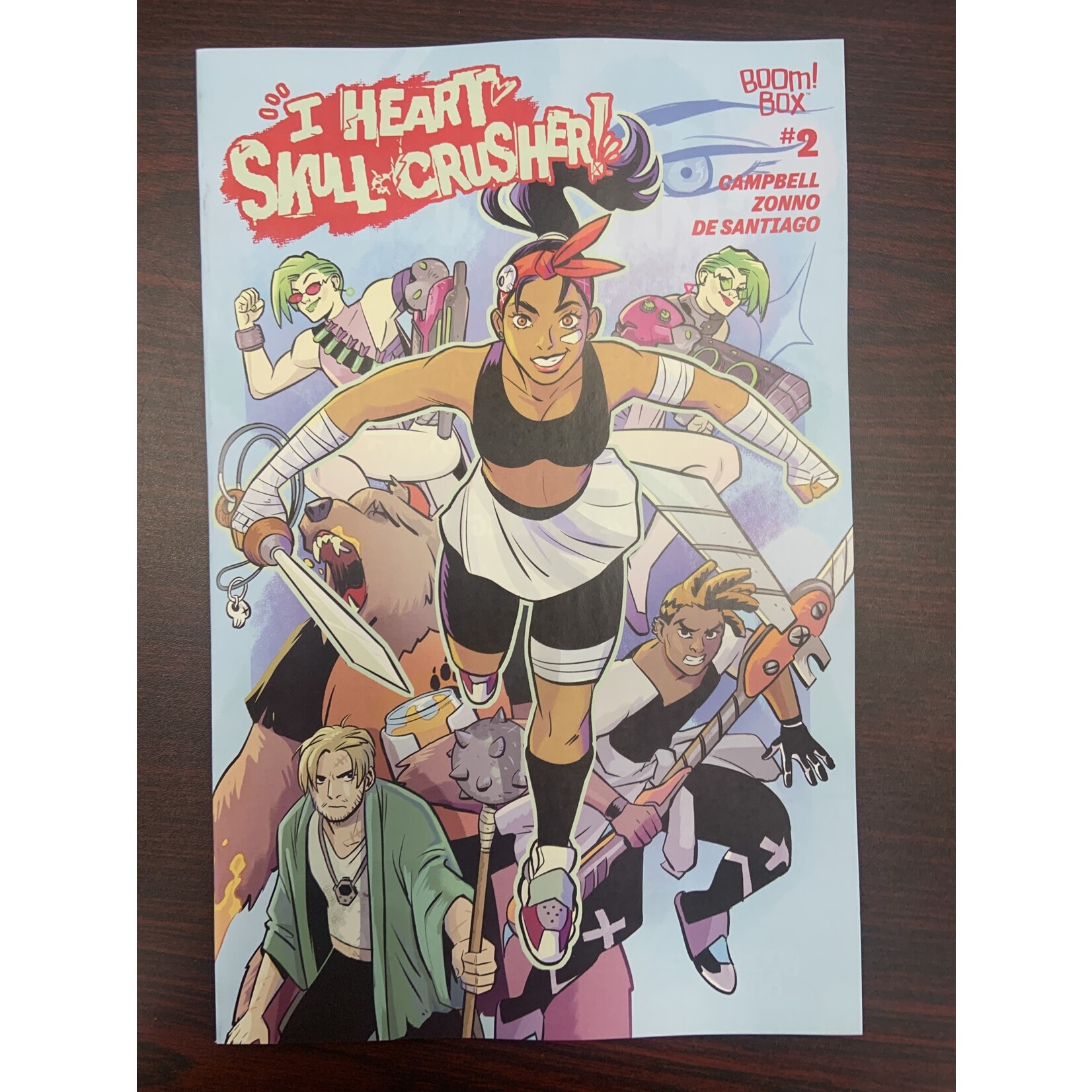 BOOM! STUDIOS I Heart Skull-Crusher 2024 #2 (Of 5) Cvr B Var Bustos