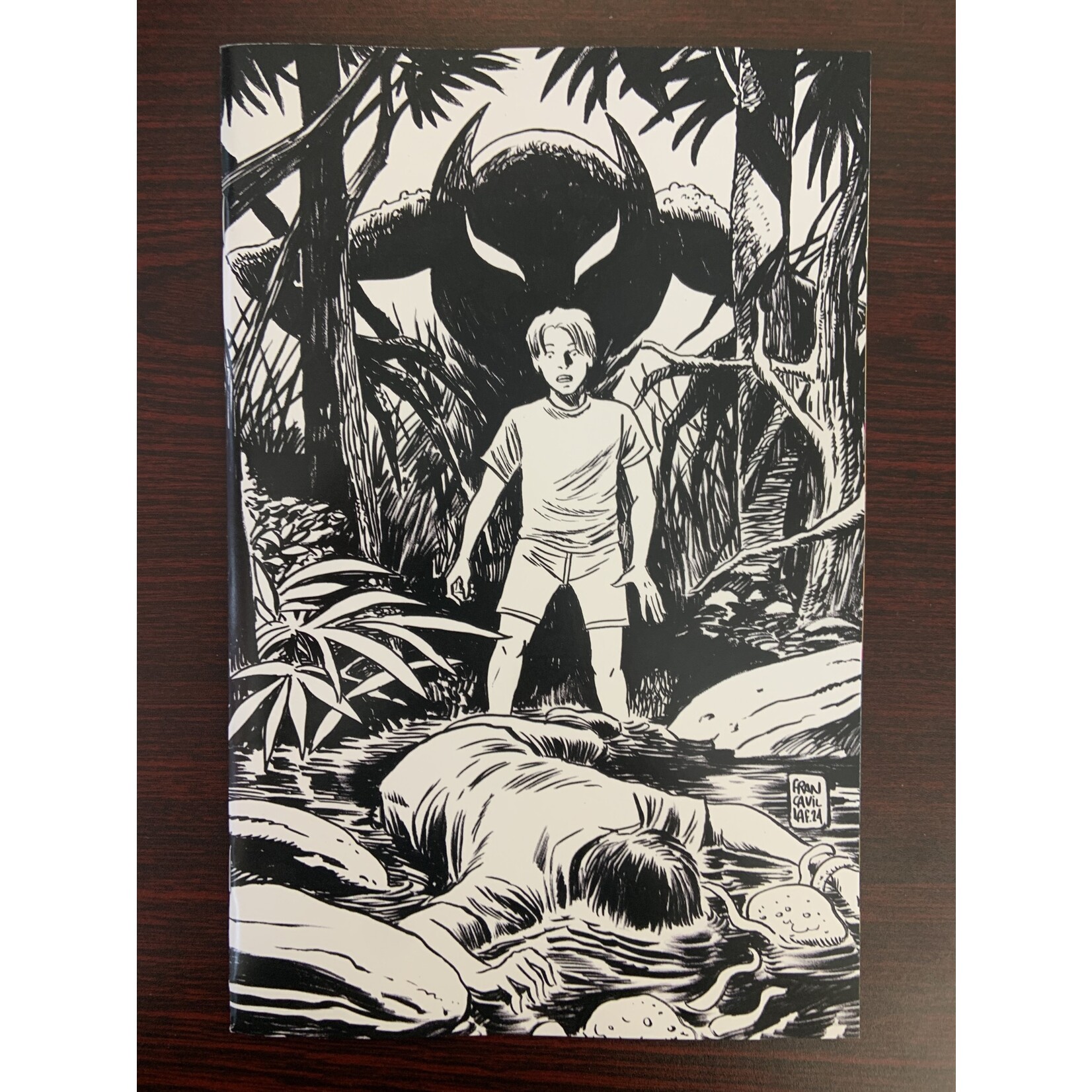 ONI PRESS INC. Toxic Summer 2024 #1 Cvr G 30 Copy Incv Francavilla B&W
