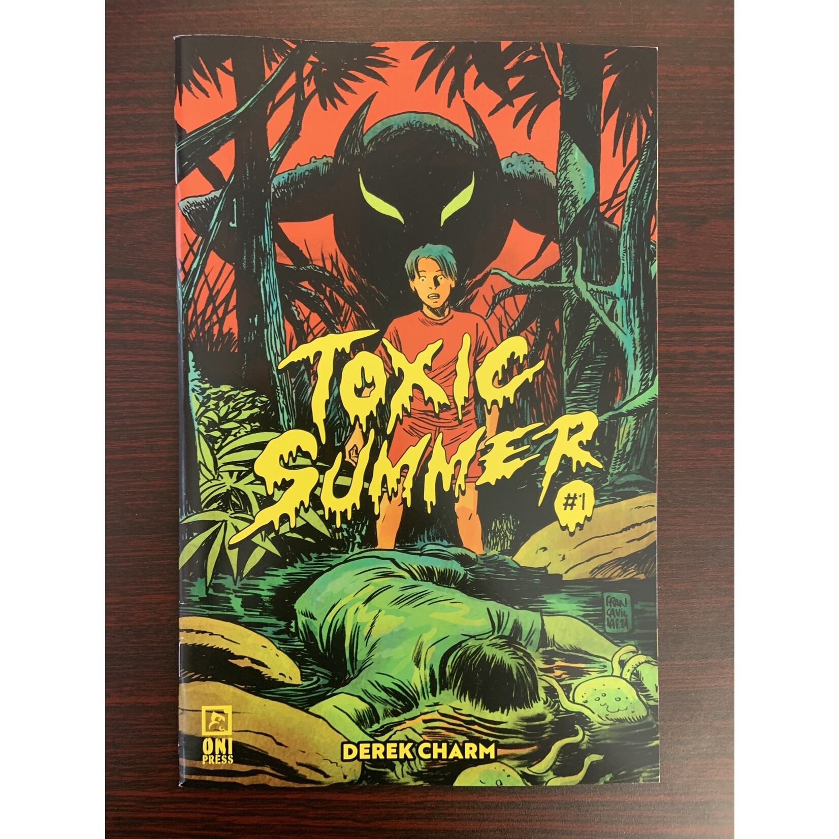 ONI PRESS INC. Toxic Summer 2024 #1 Cvr F 20 Copy Incv Francavilla- Bent Corner