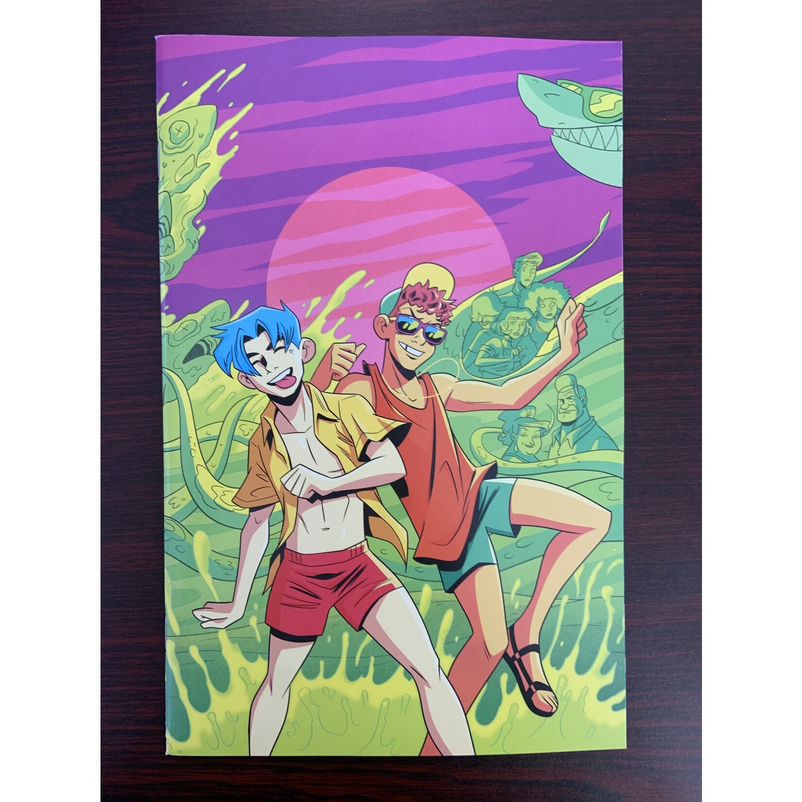 ONI PRESS INC. Toxic Summer 2024 #1 Cvr E 10 Copy Incv Charm Full Art - Bent Corner