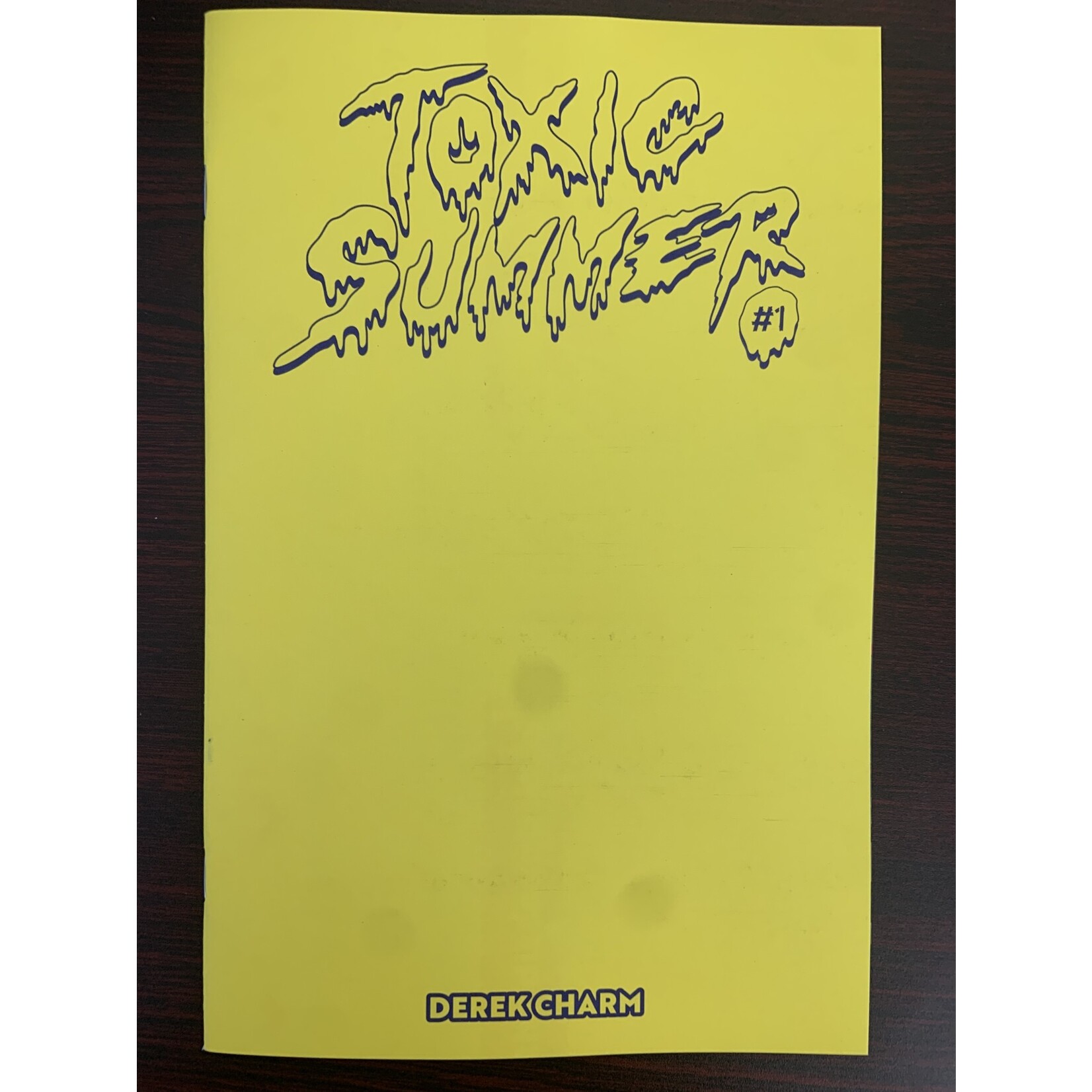 ONI PRESS INC. Toxic Summer 2024 #1 Cvr D Radioactive Waste Fifth Ink Sketch Var