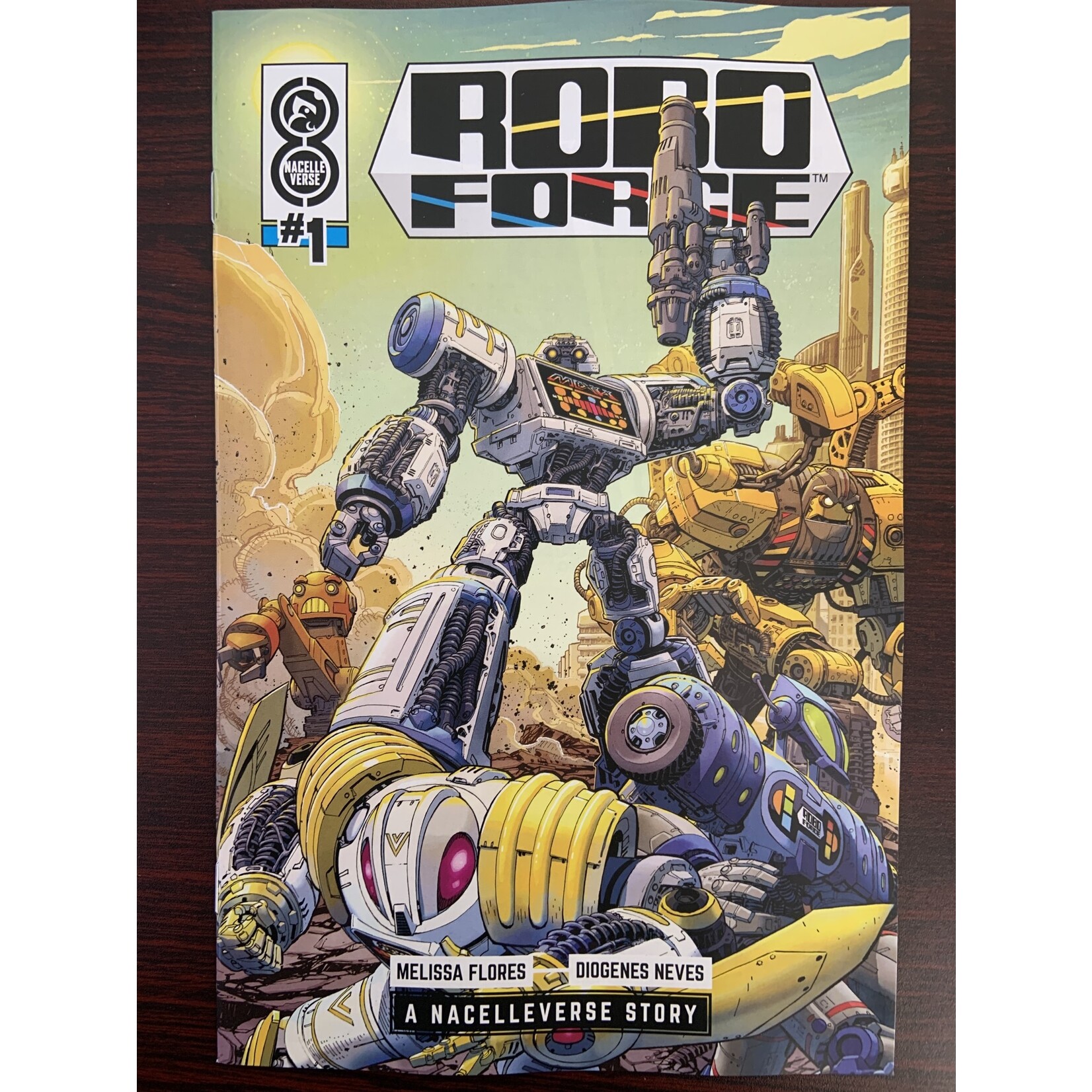 ONI PRESS INC. Roboforce 2024 #1 Cvr A Weaver