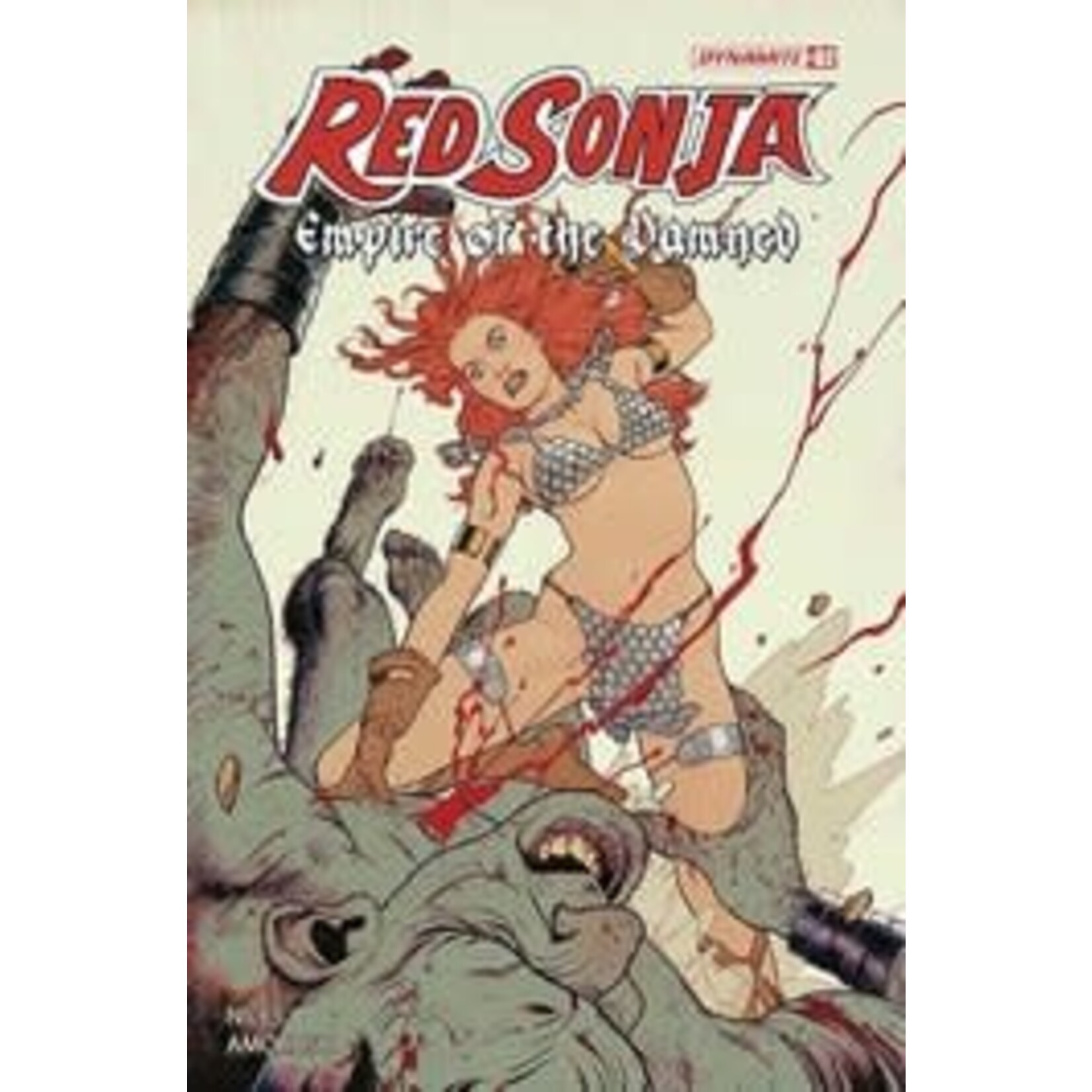 DYNAMITE Red Sonja Empire Damned 2024 #2 Cvr A Middleton