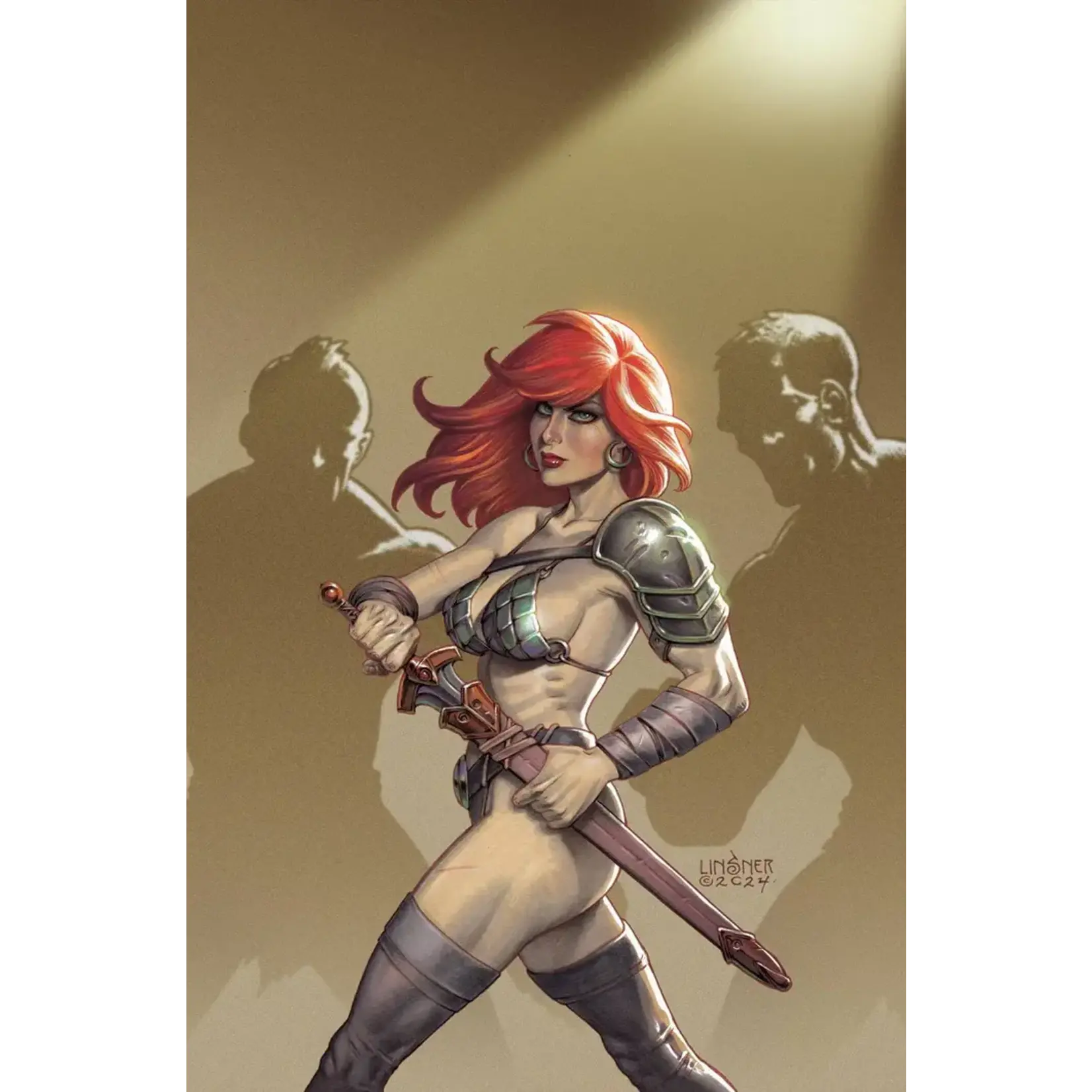 DYNAMITE Red Sonja Empire Damned 2024 #2 Cvr I 15 Copy Incv Lins