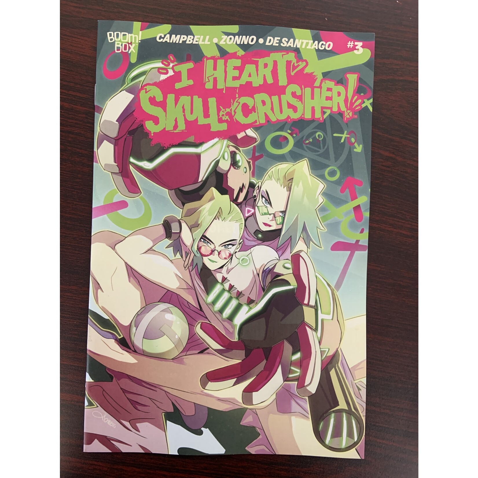 BOOM! STUDIOS I Heart Skull-Crusher 2024 #3 (Of 5) Cvr A Zonno - Scuffed