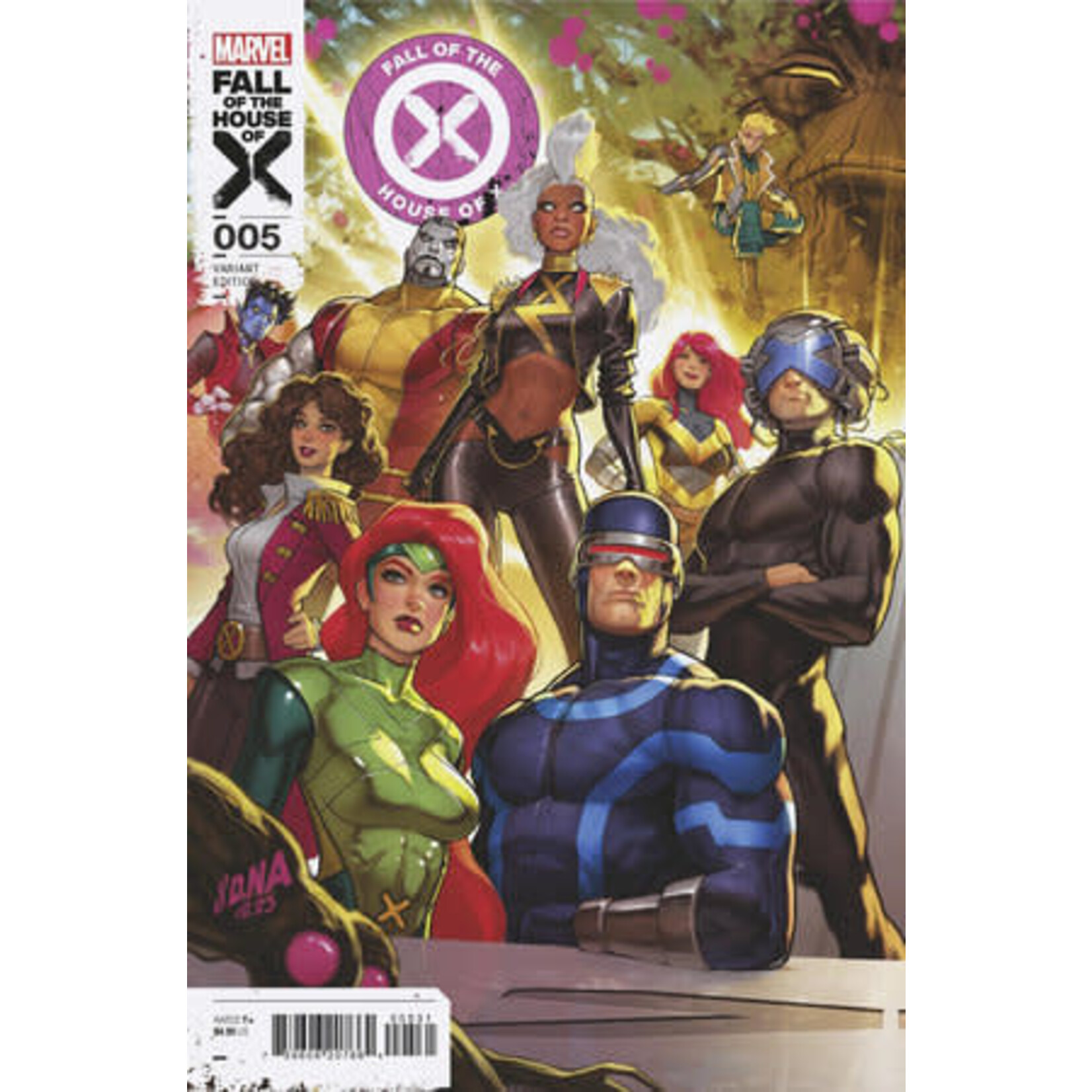 Marvel Comics Fall of the House of X 2024 #5C
