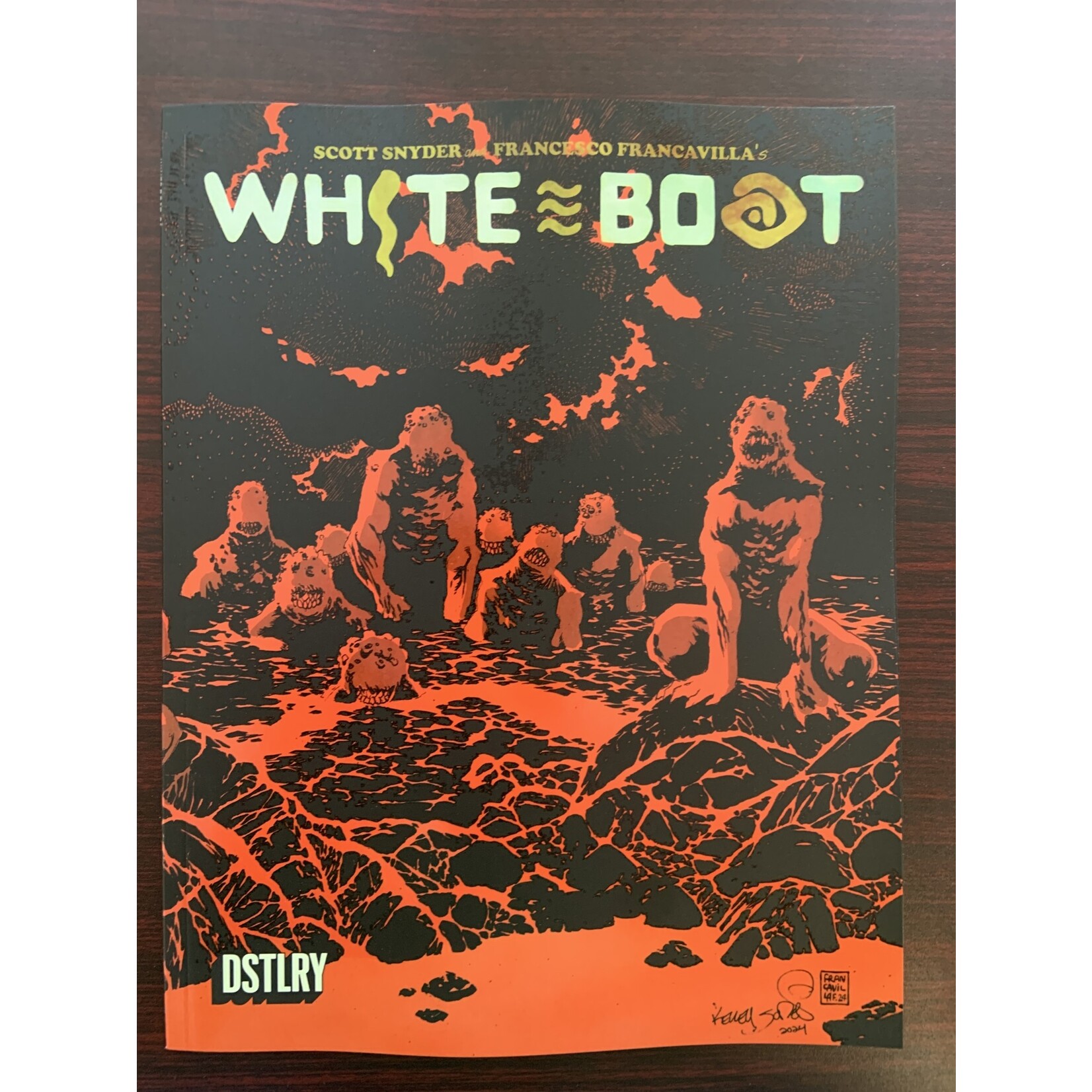 Dstlry Media White Boat 2024 #1 Cvr C 10 Copy Incv Albuquerque (Mr)