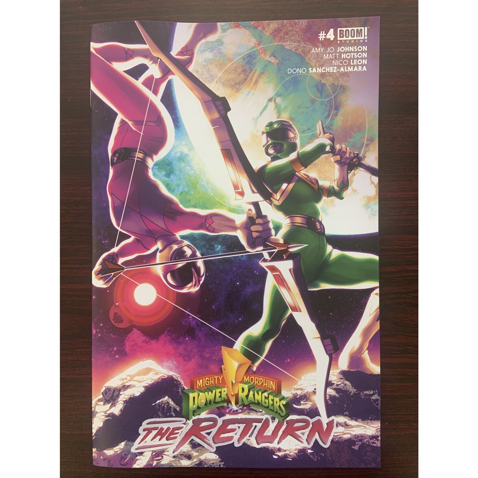 BOOM! STUDIOS Mighty Morphin Power Rangers The Return 2024 #4 (Of 4) Cvr A Mont