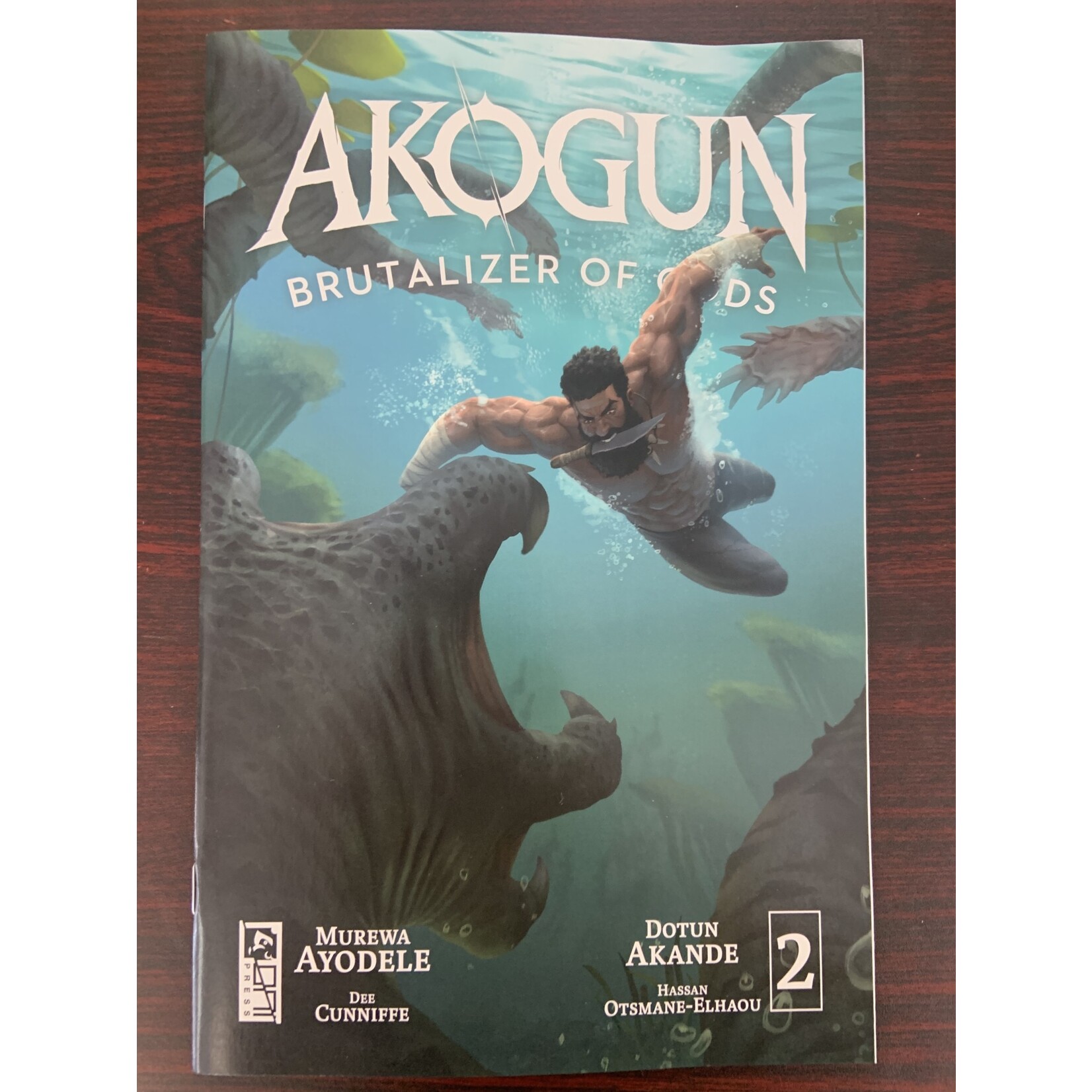 ONI PRESS INC. Akogun Brutalizer Of Gods 2024 #2 Cvr D 10 Copy Incv Oyem (Mr) - Damaged