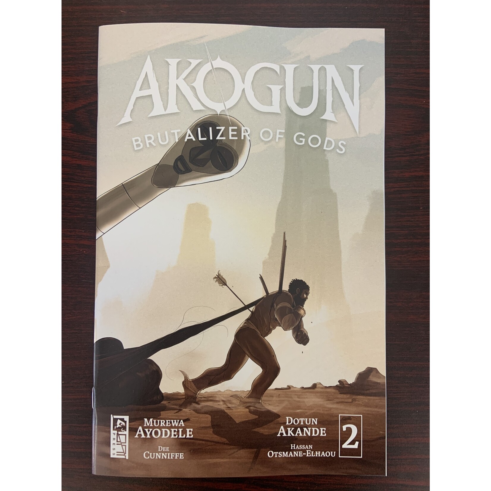 ONI PRESS INC. Akogun Brutalizer Of Gods 2024 #2 Cvr A Akande (Mr)