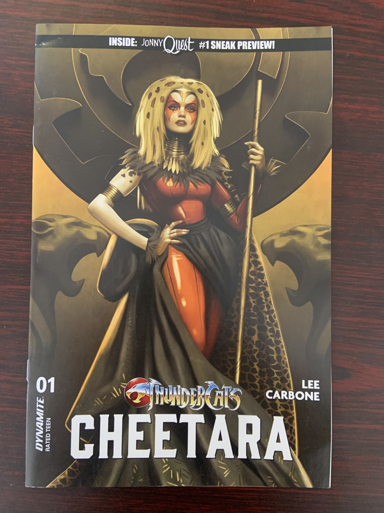 DYNAMITE Thundercats Cheetara 2024 1 Cvr D Puebla Dmg Dyersville