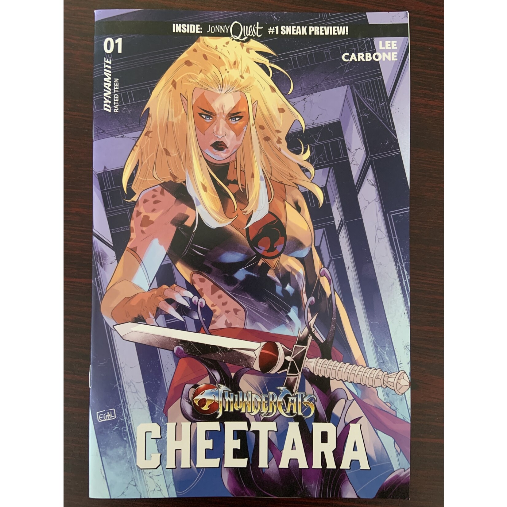 DYNAMITE Thundercats Cheetara 2024 #1 Cvr E Galmon -Dmg