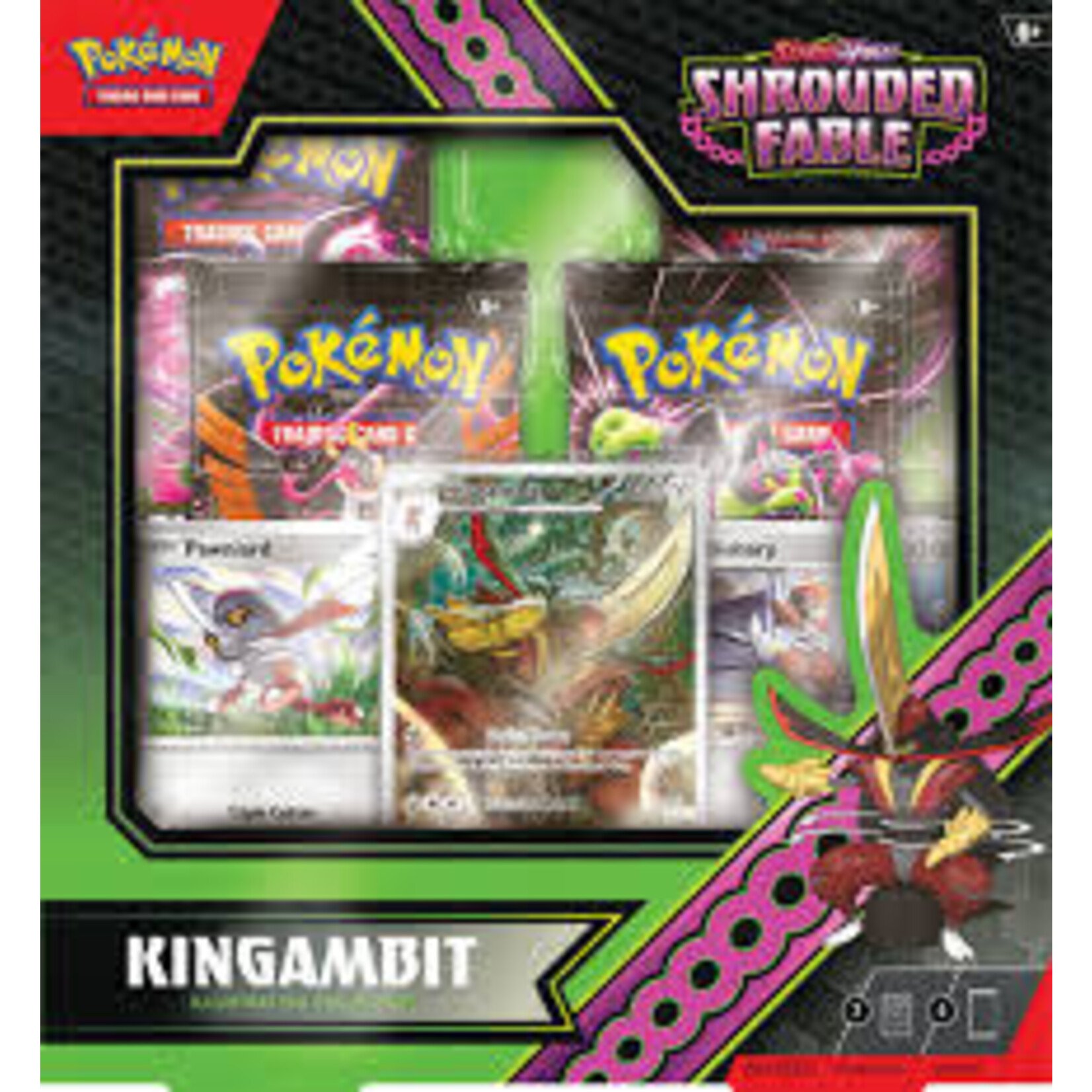 Pokemon PKM: S&V6.5 Shrouded Fable Kingambit Illustration Collection