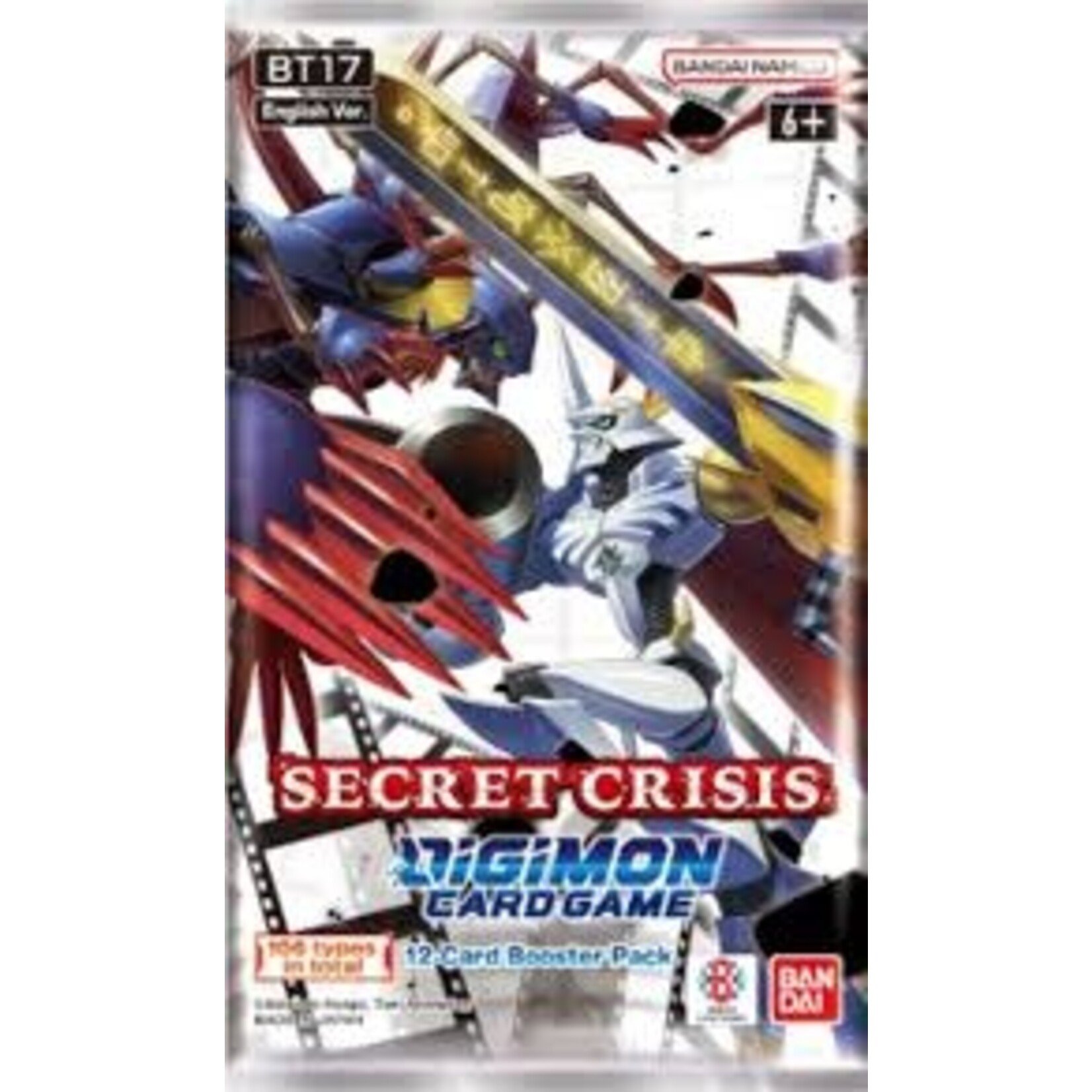 Bandai Digimon BT17 Secret Crisis  Booster Pack