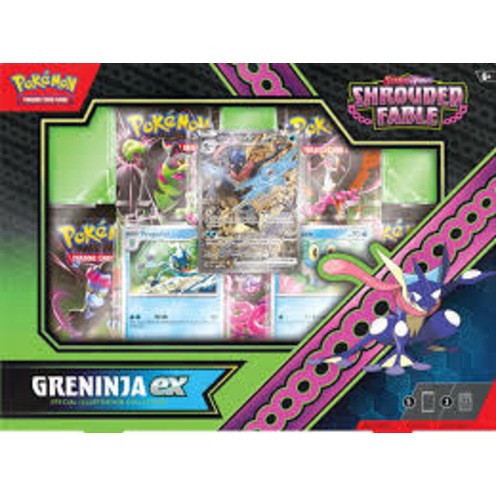 Pokemon PKM: S&V6.5: Shrouded Fable ex Special Illus Col. Greninja