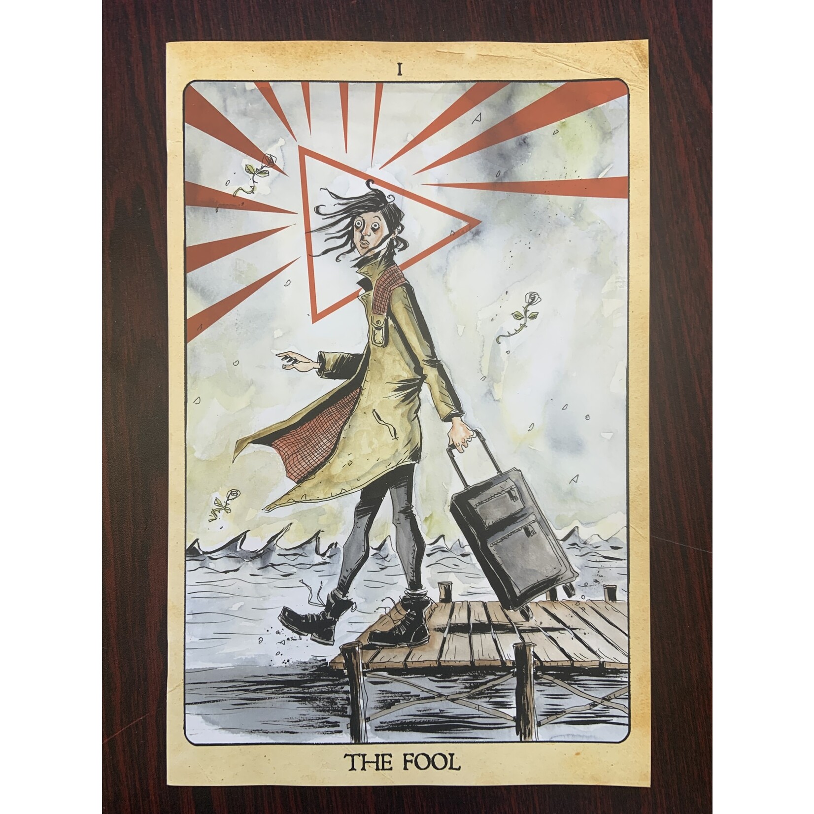 BOOM! STUDIOS Minor Arcana 2024 #1 Cvr C 10 Copy Tarot Card Incv Lemire