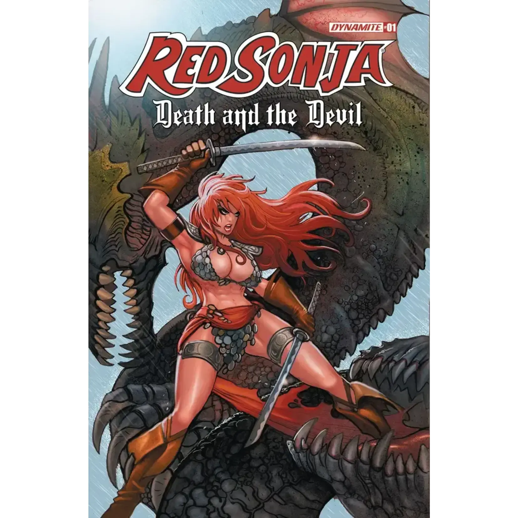 DYNAMITE Red Sonja Death and the Devil (2024) #1C Moritat